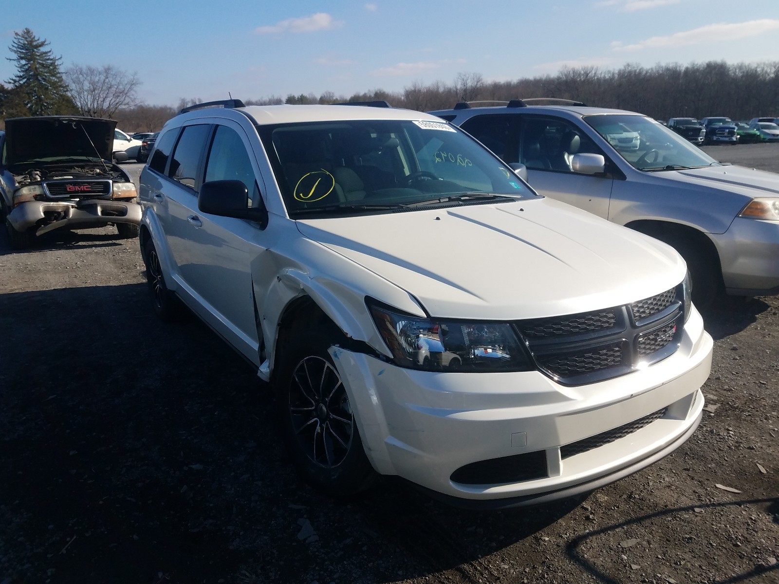 dodge journey se 2018 3c4pdcab0jt171324