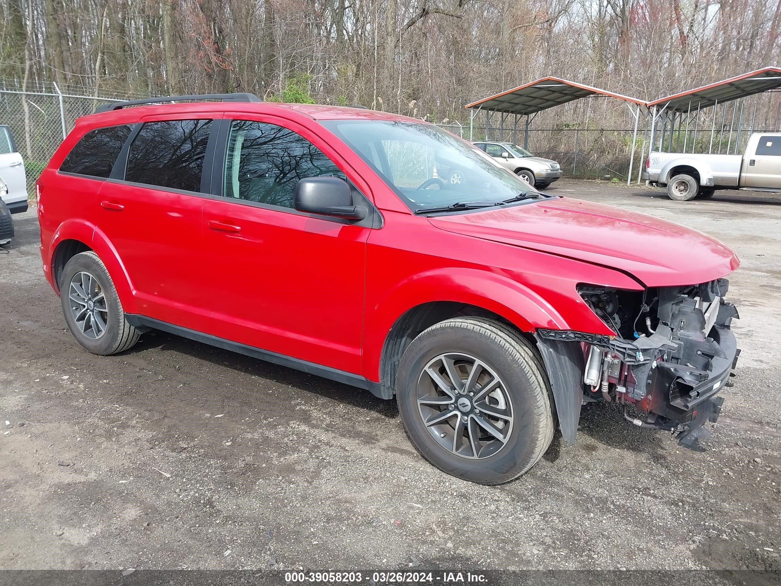 dodge journey 2018 3c4pdcab0jt276722