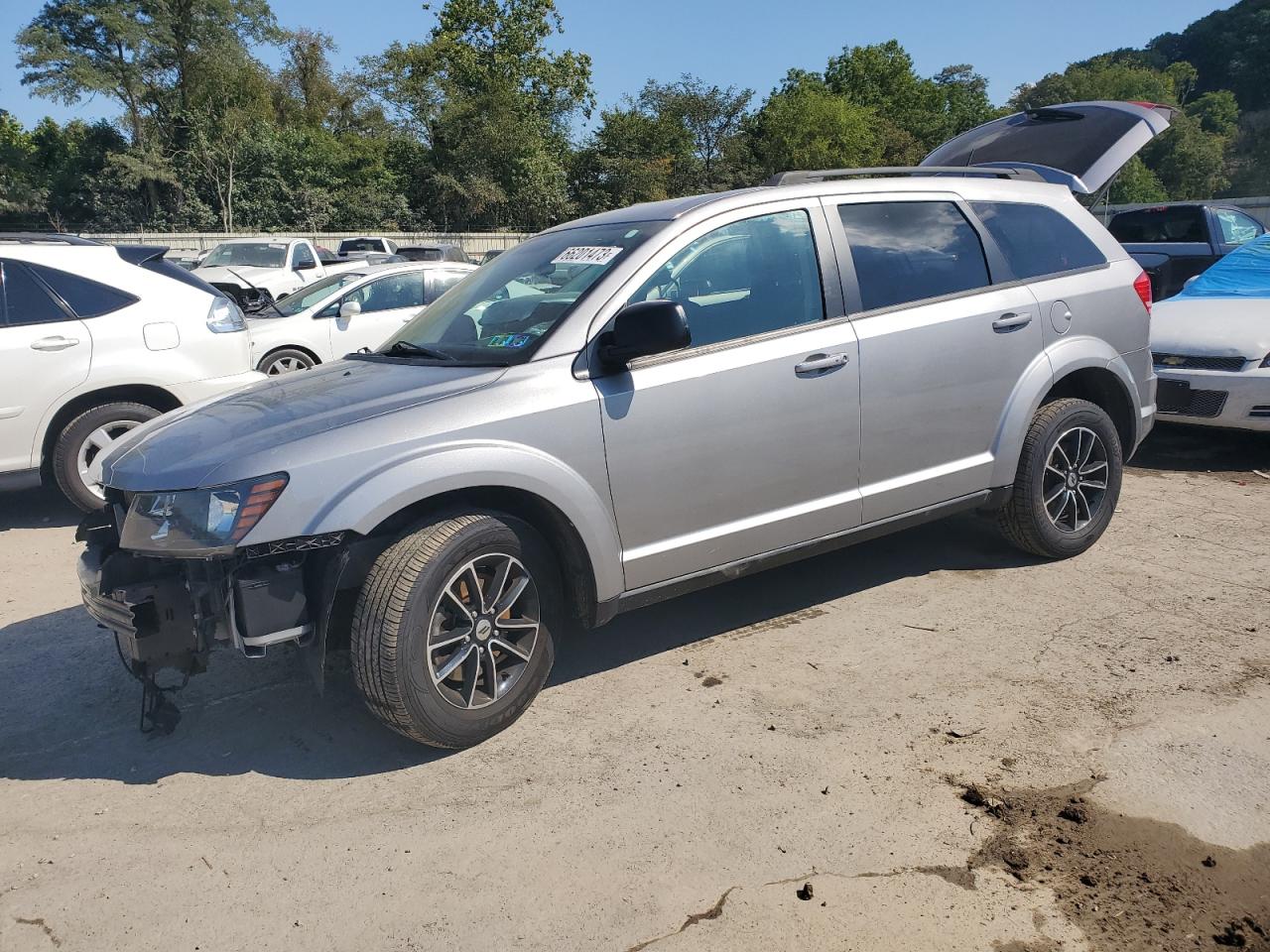 dodge journey 2018 3c4pdcab8jt171121