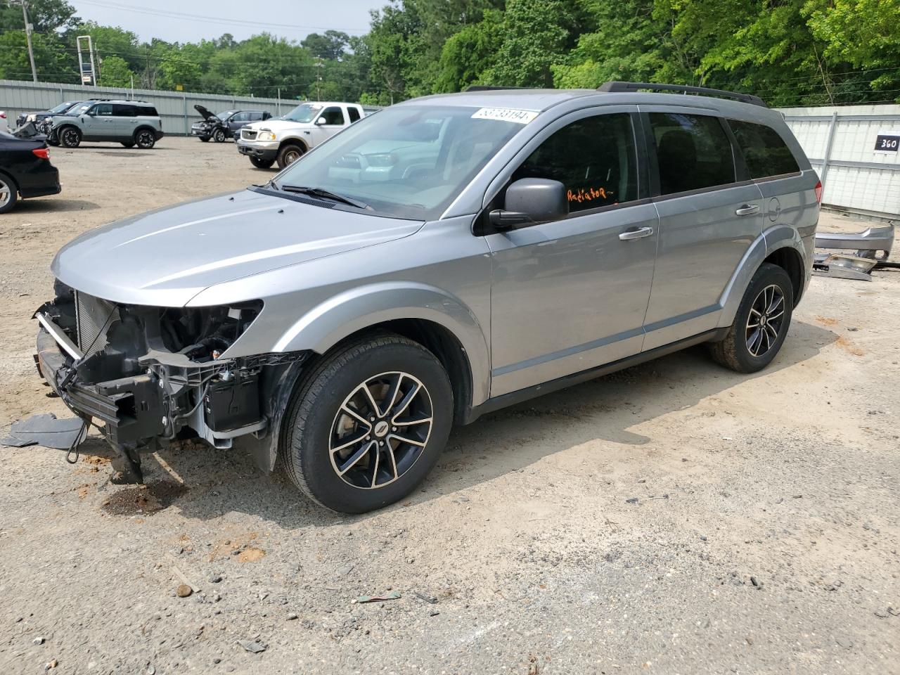 dodge journey 2018 3c4pdcab8jt518995