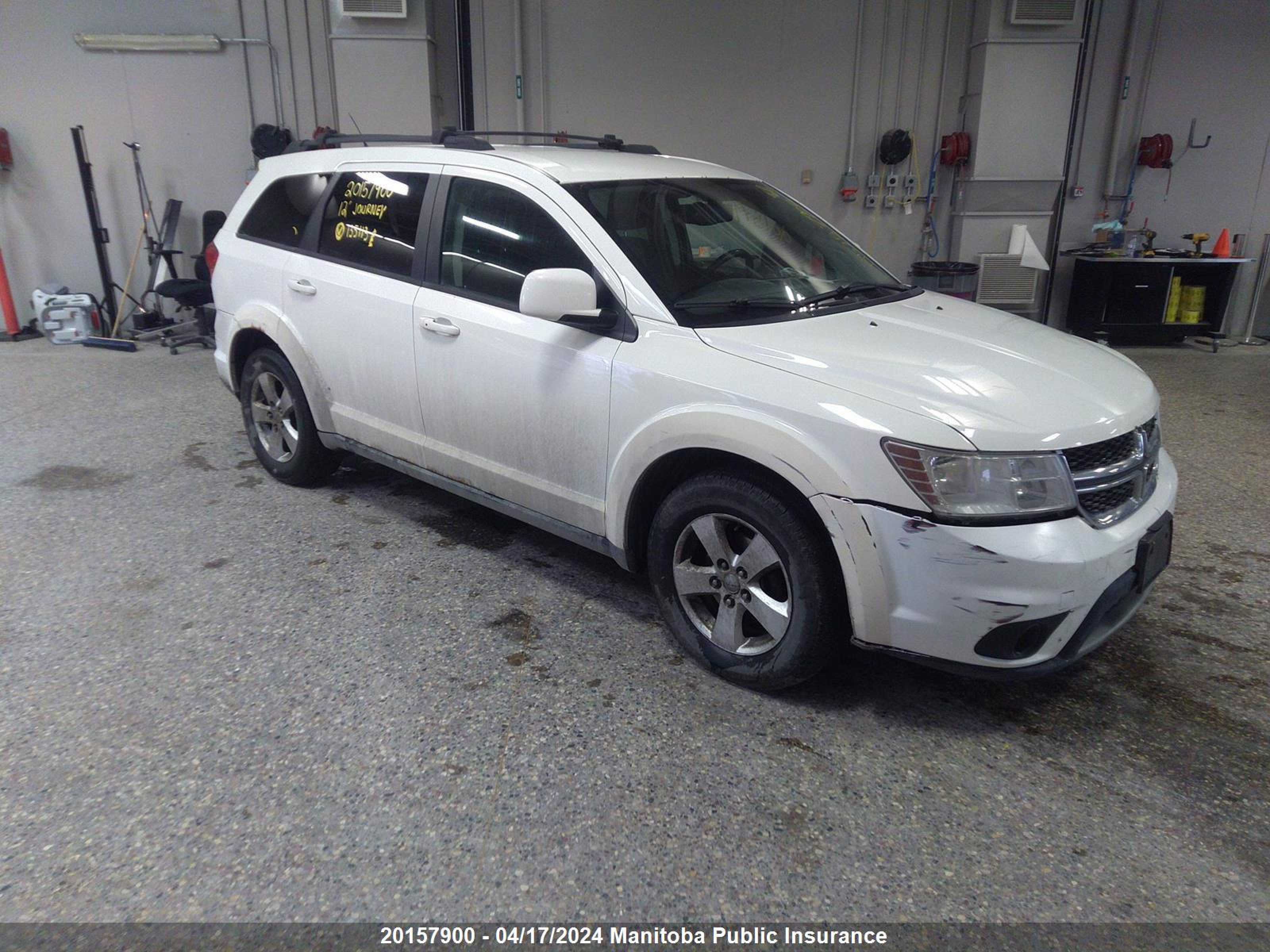 dodge journey 2012 3c4pdccg0ct135113