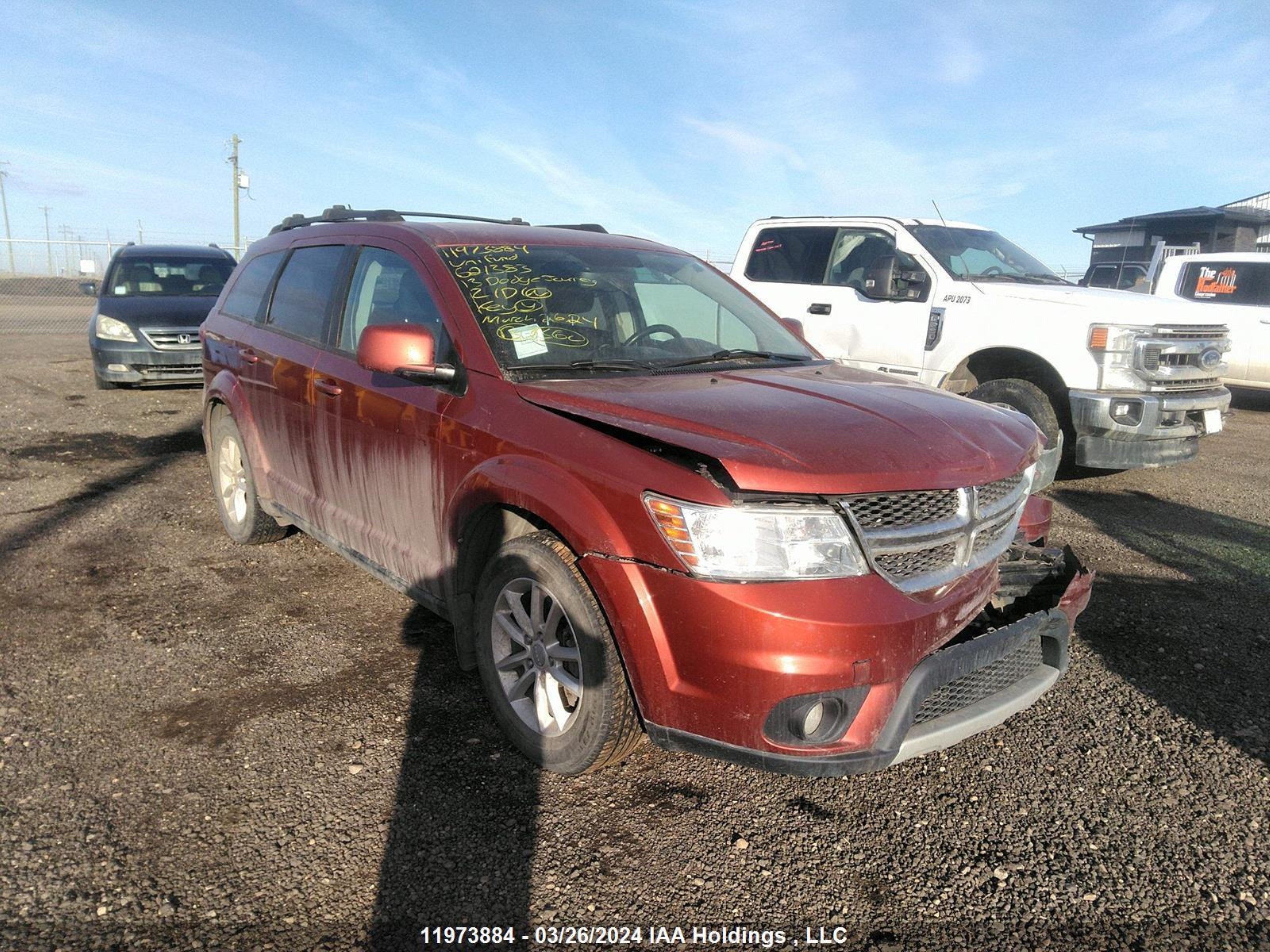 dodge journey 2013 3c4pdccg3dt621383