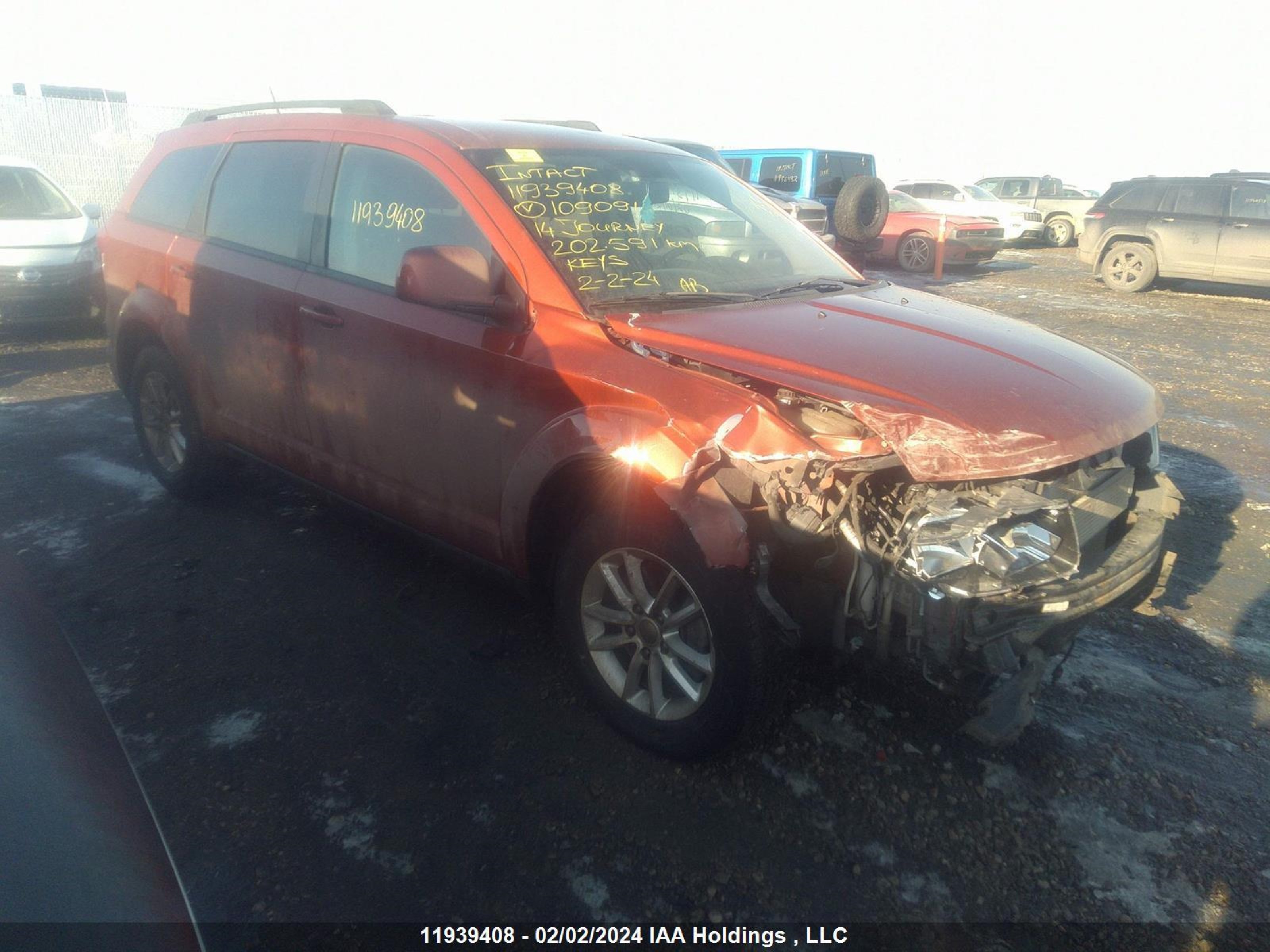 dodge journey 2014 3c4pdccg3et109091