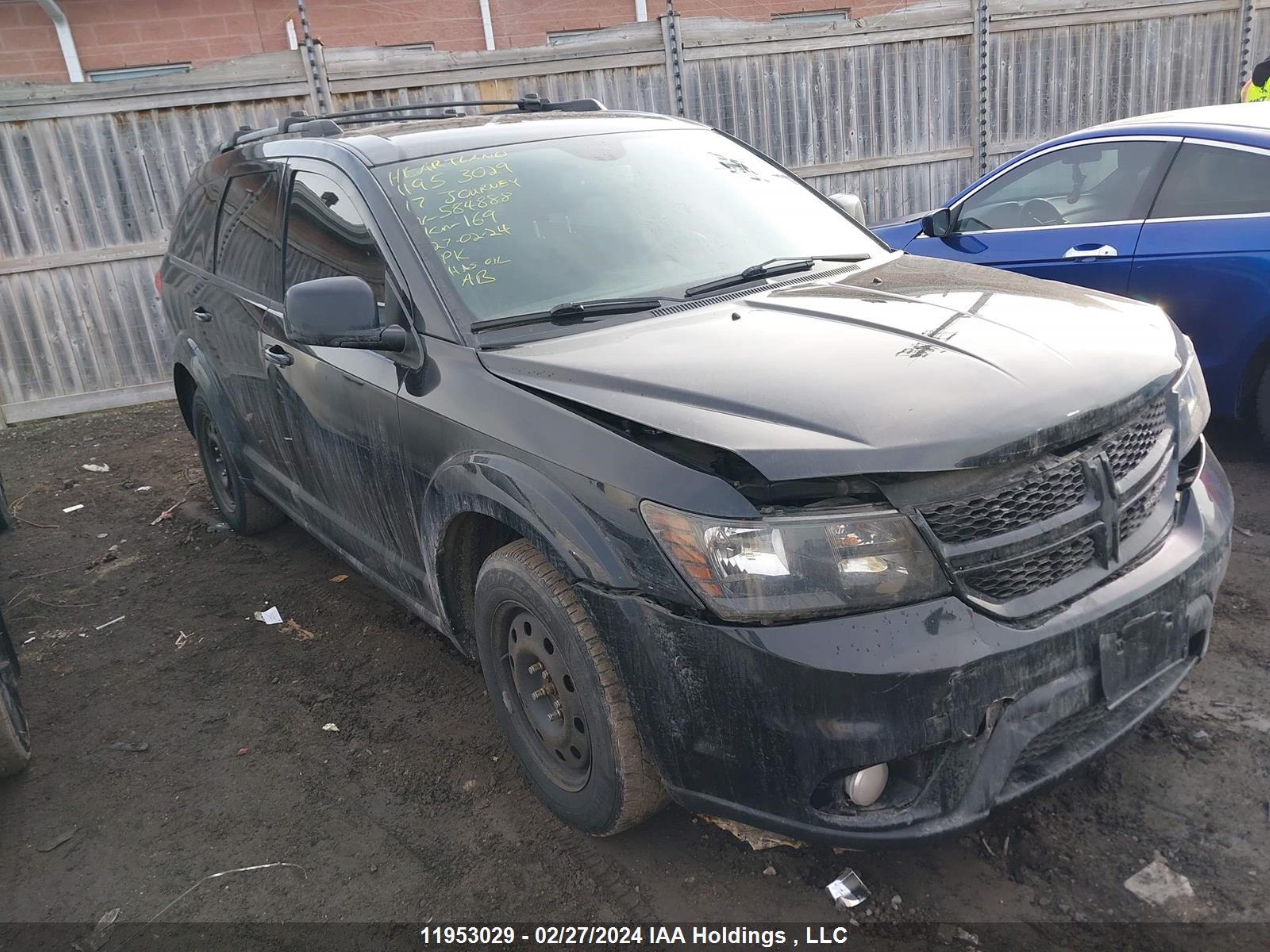 dodge journey 2017 3c4pdccg3ht584888