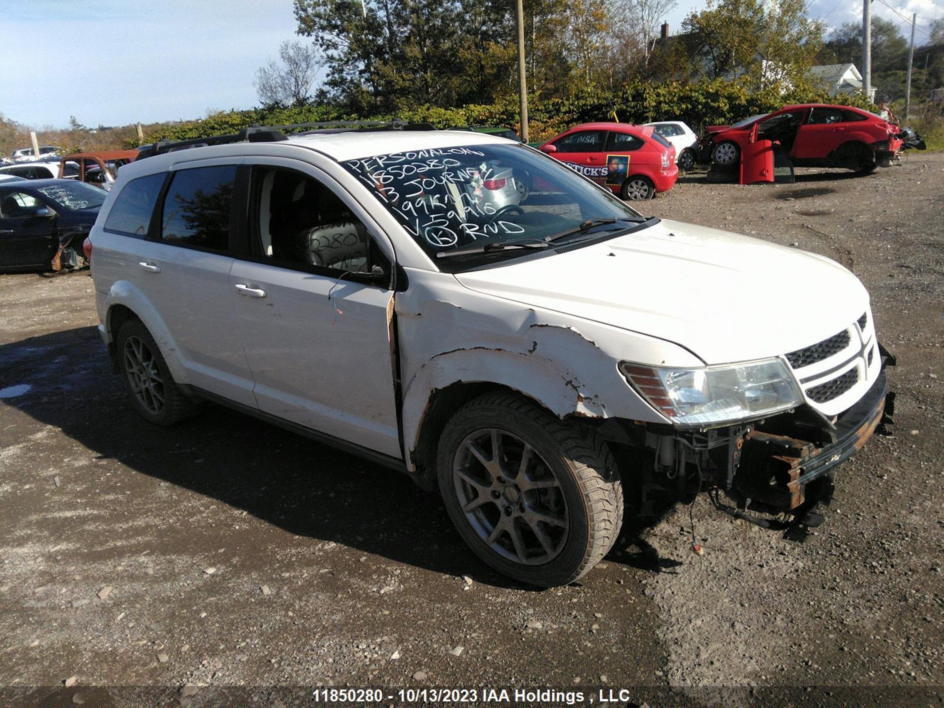 dodge journey 2013 3c4pddegxdt591916