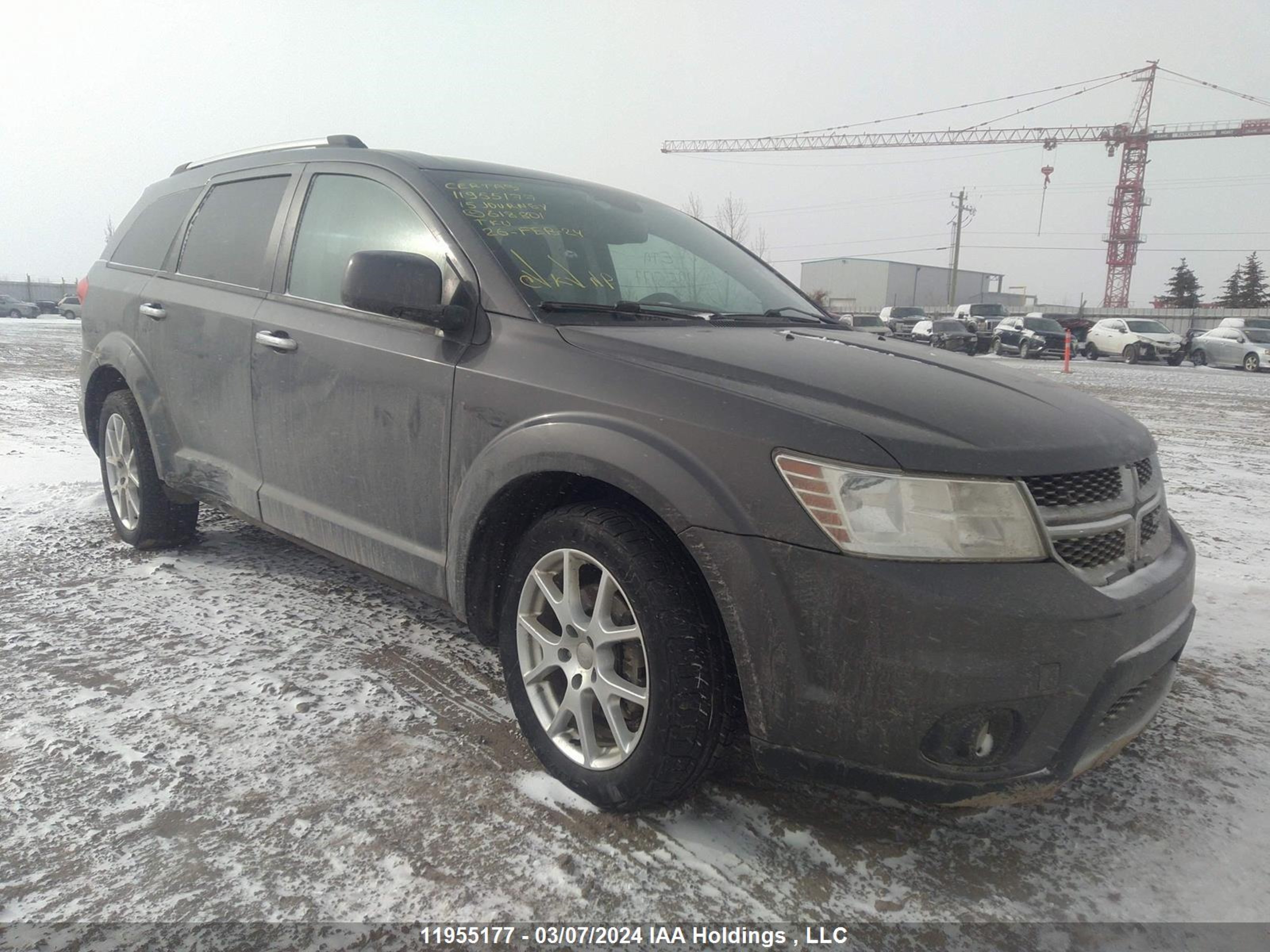 dodge journey 2015 3c4pddfg7ft618801