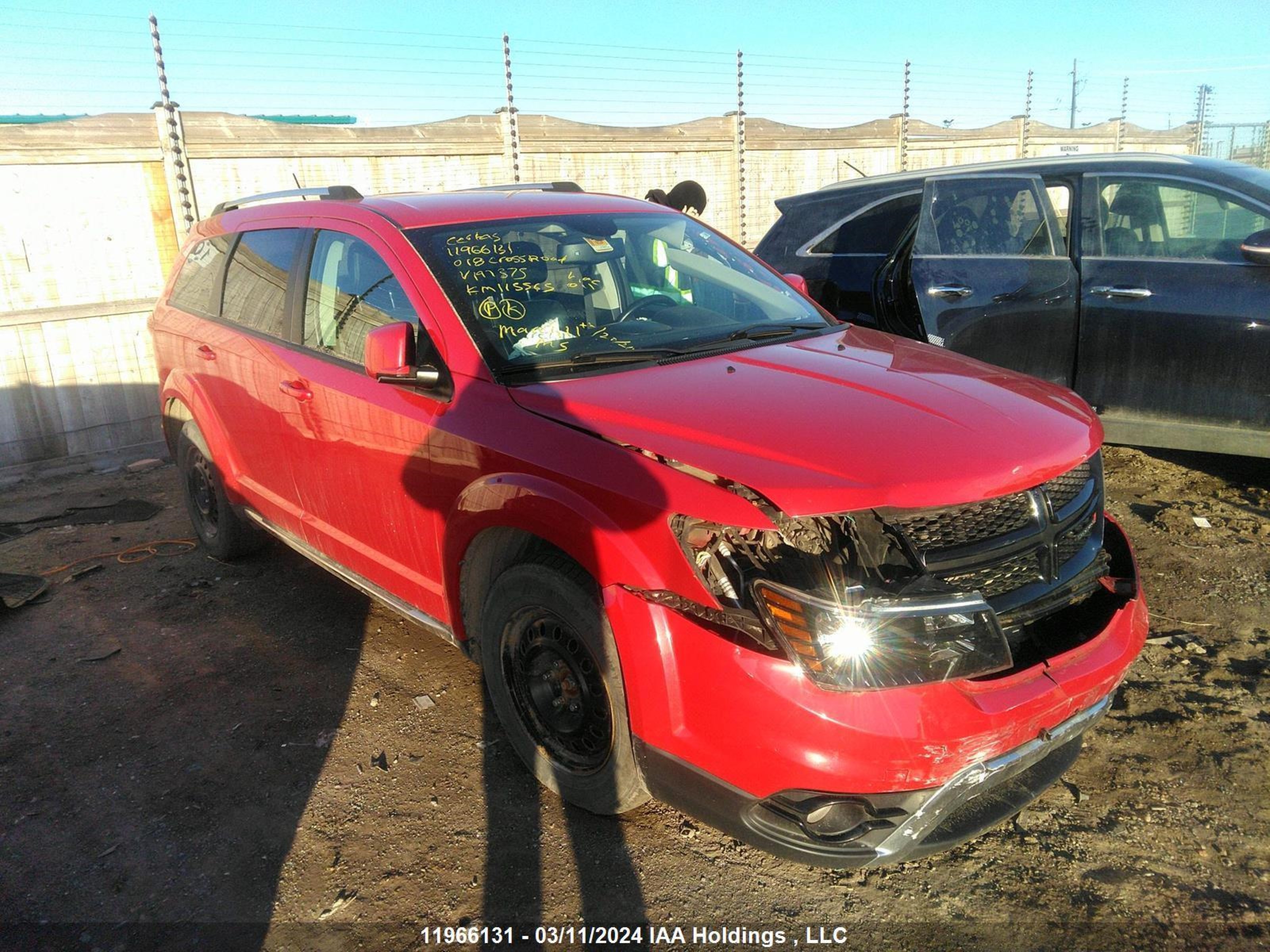 dodge journey 2018 3c4pddgg3jt197375