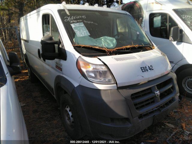 ram promaster cargo van 2018 3c6trvag0je103267