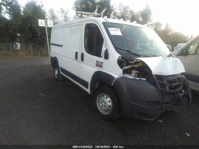 ram promaster cargo van 2018 3c6trvag6je155468