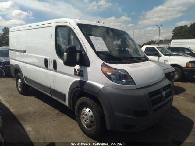 ram promaster cargo van 2017 3c6trvag8he500221