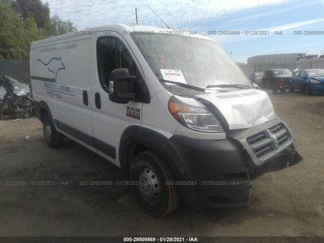 ram promaster cargo van 2016 3c6trvagxge109957