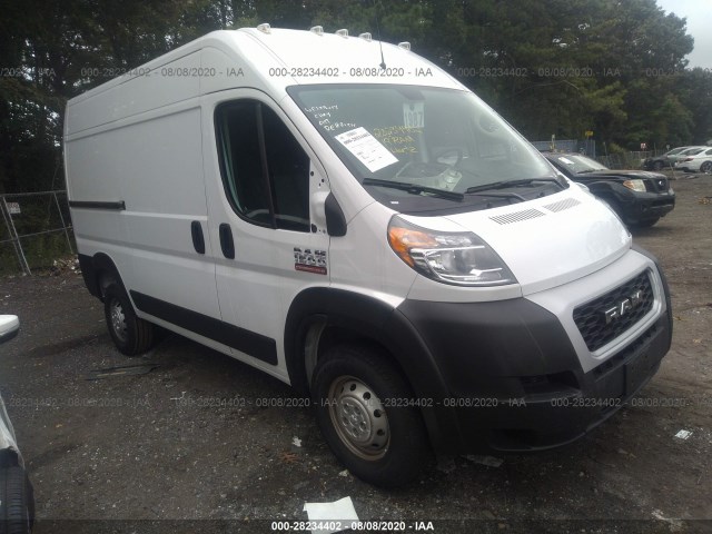 ram promaster cargo van 2019 3c6trvbg3ke553124