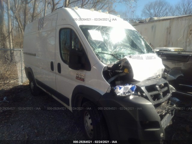 ram promaster cargo van 2018 3c6trvbg6je146770