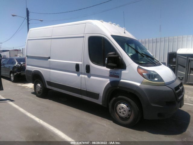 ram promaster cargo van 2018 3c6trvcg0je145855