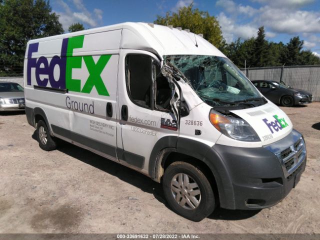 ram promaster cargo van 2016 3c6trvdg1ge124505