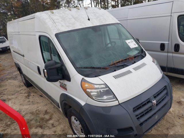 ram promaster 3500 2016 3c6urvhd3ge119794