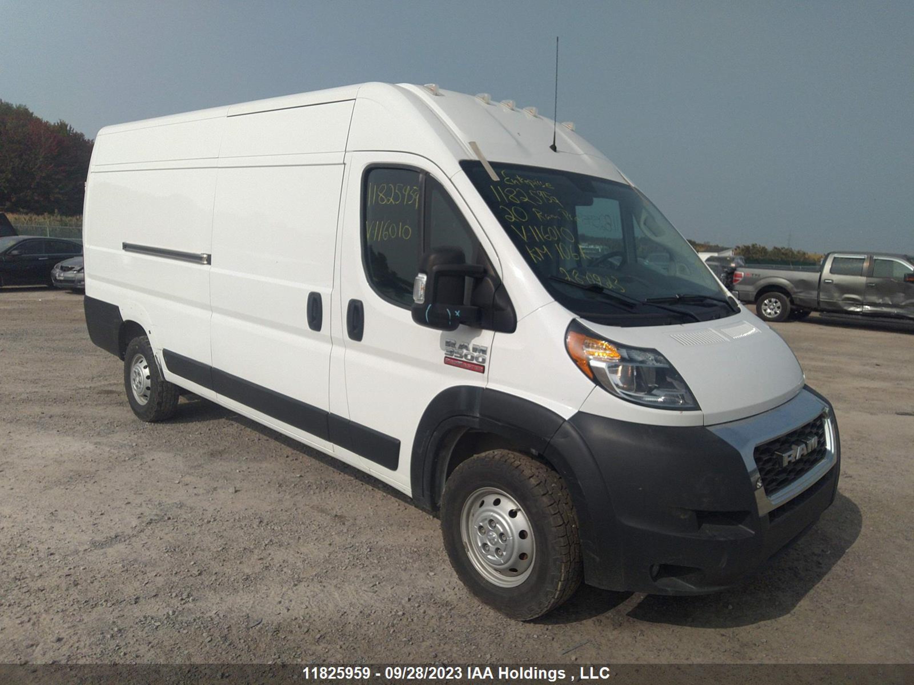 ram promaster city 2020 3c6urvjg7le116010