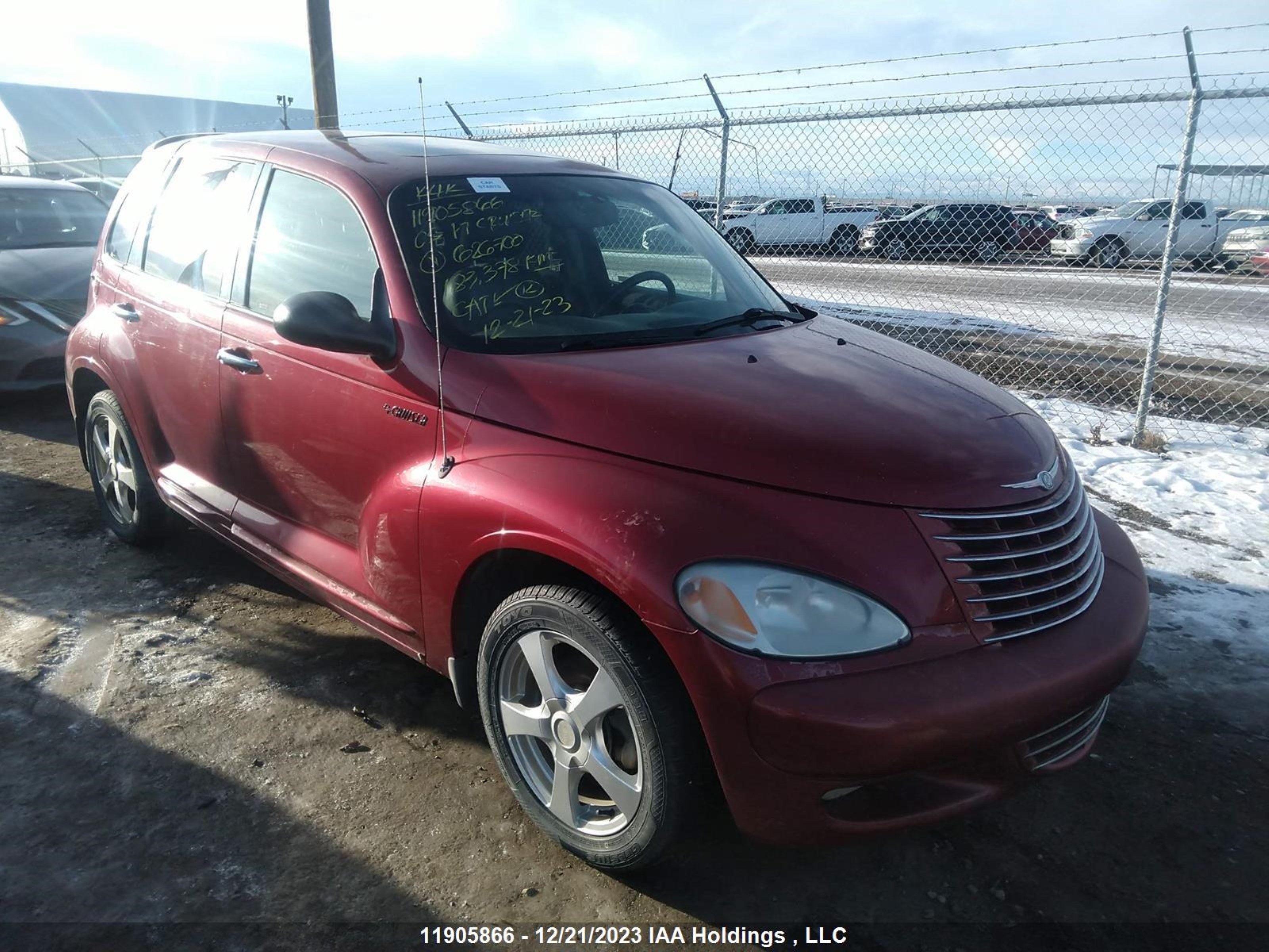 chrysler pt cruiser 2005 3c8fy78g35t626700