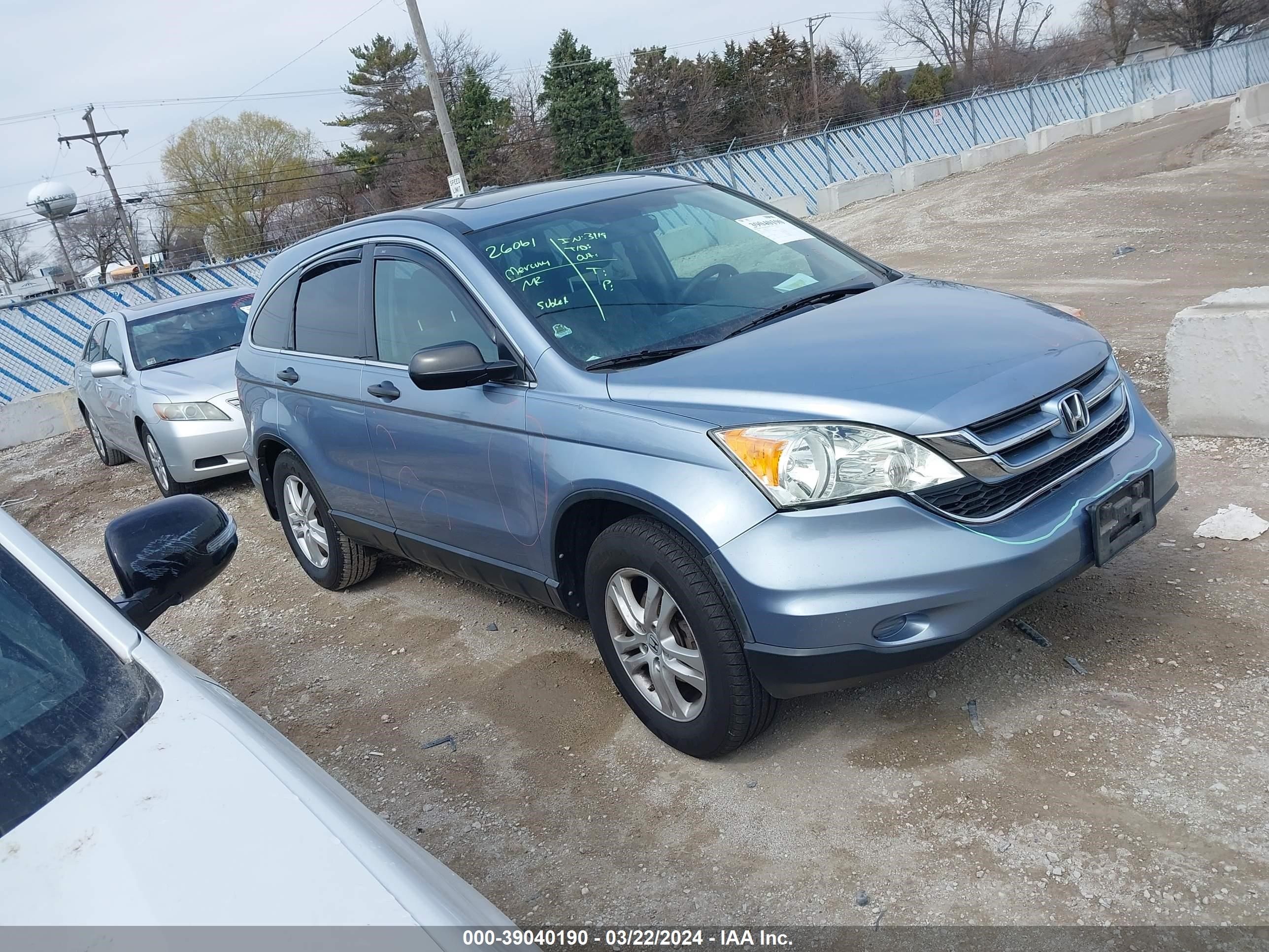 honda cr-v 2010 3czre3h54ag702310