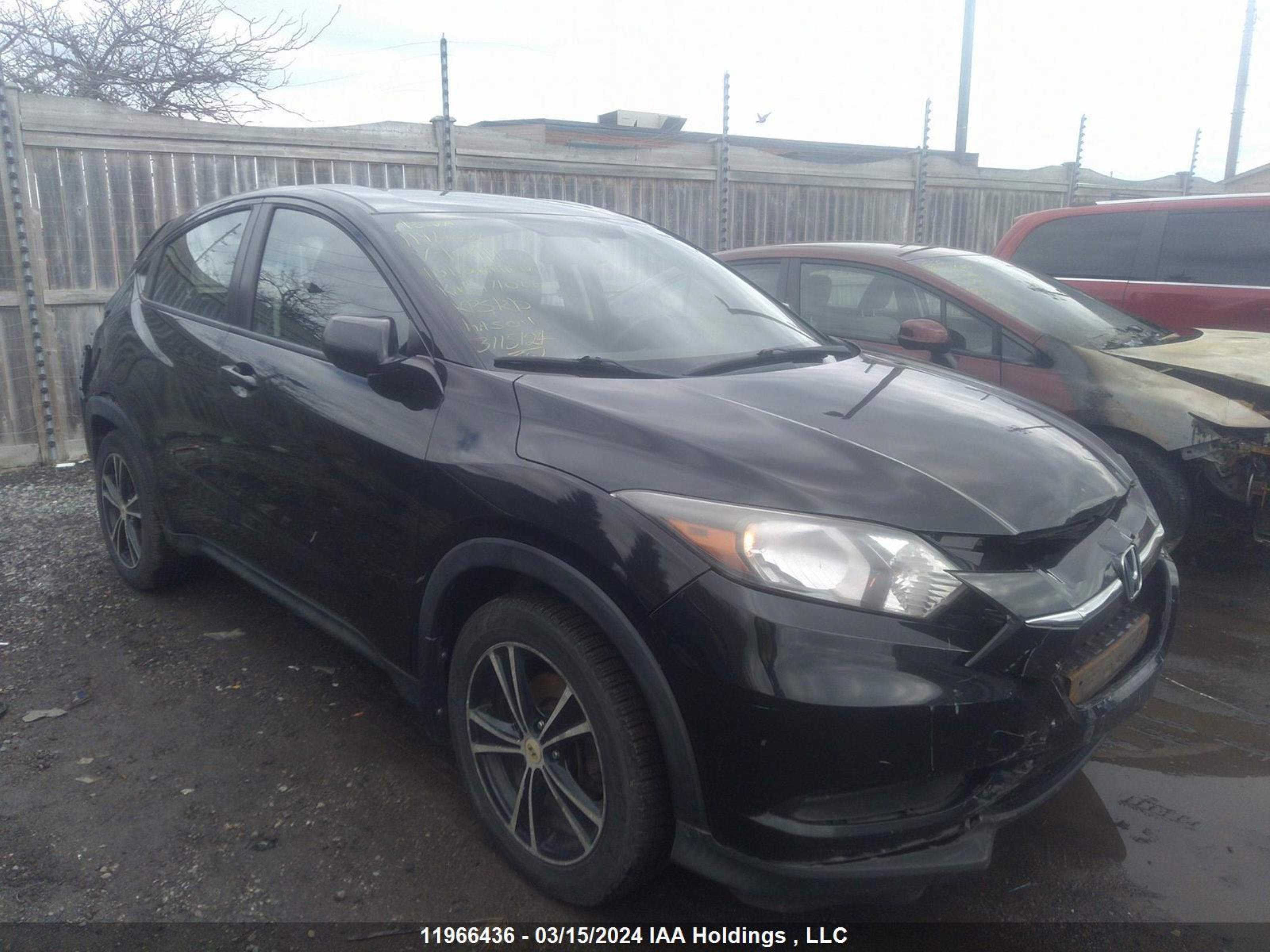 honda hr-v 2016 3czru5g34gm101911