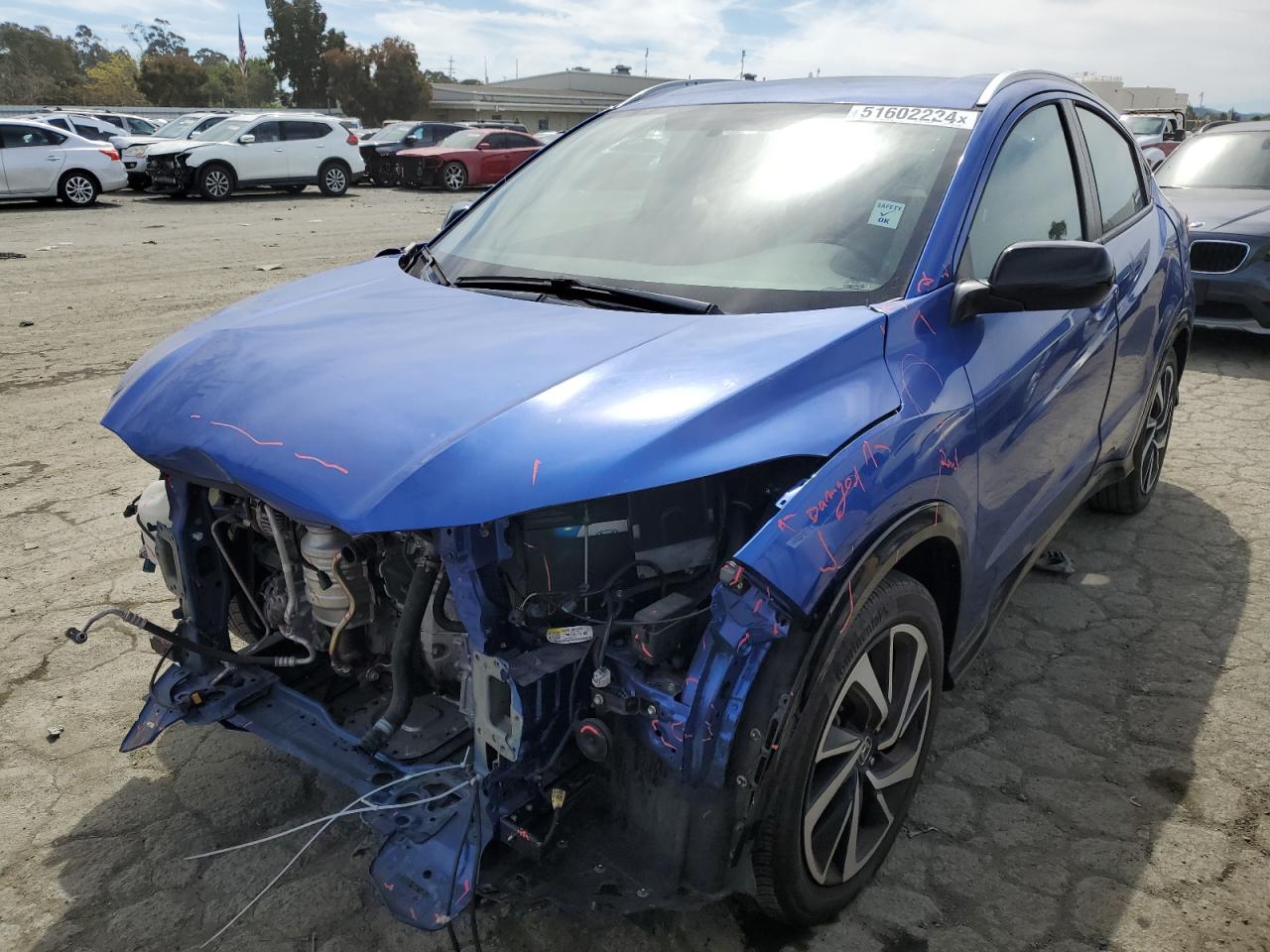 honda hr-v 2019 3czru5h11kg713231