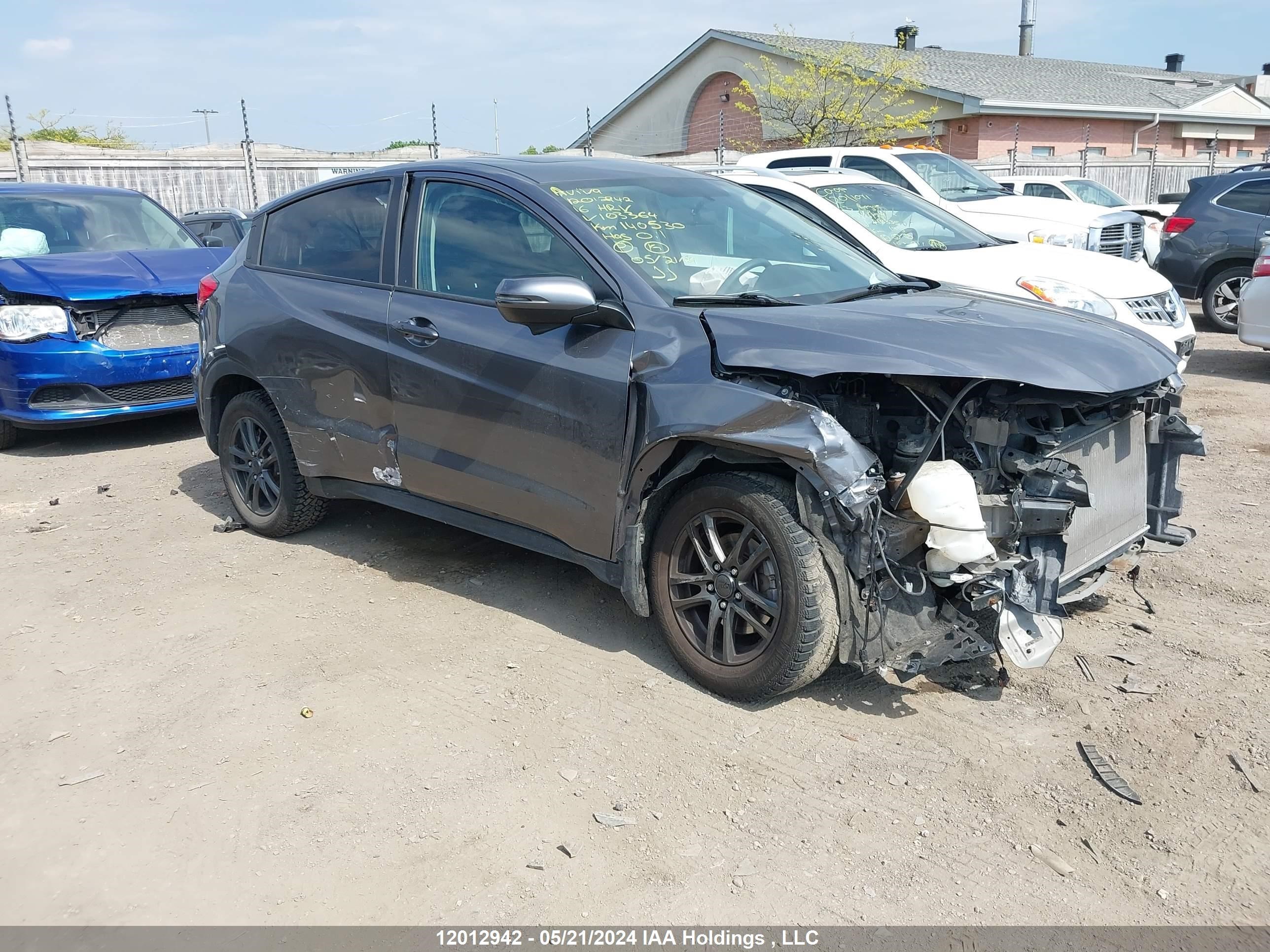 honda hr-v 2016 3czru5h50gm103364