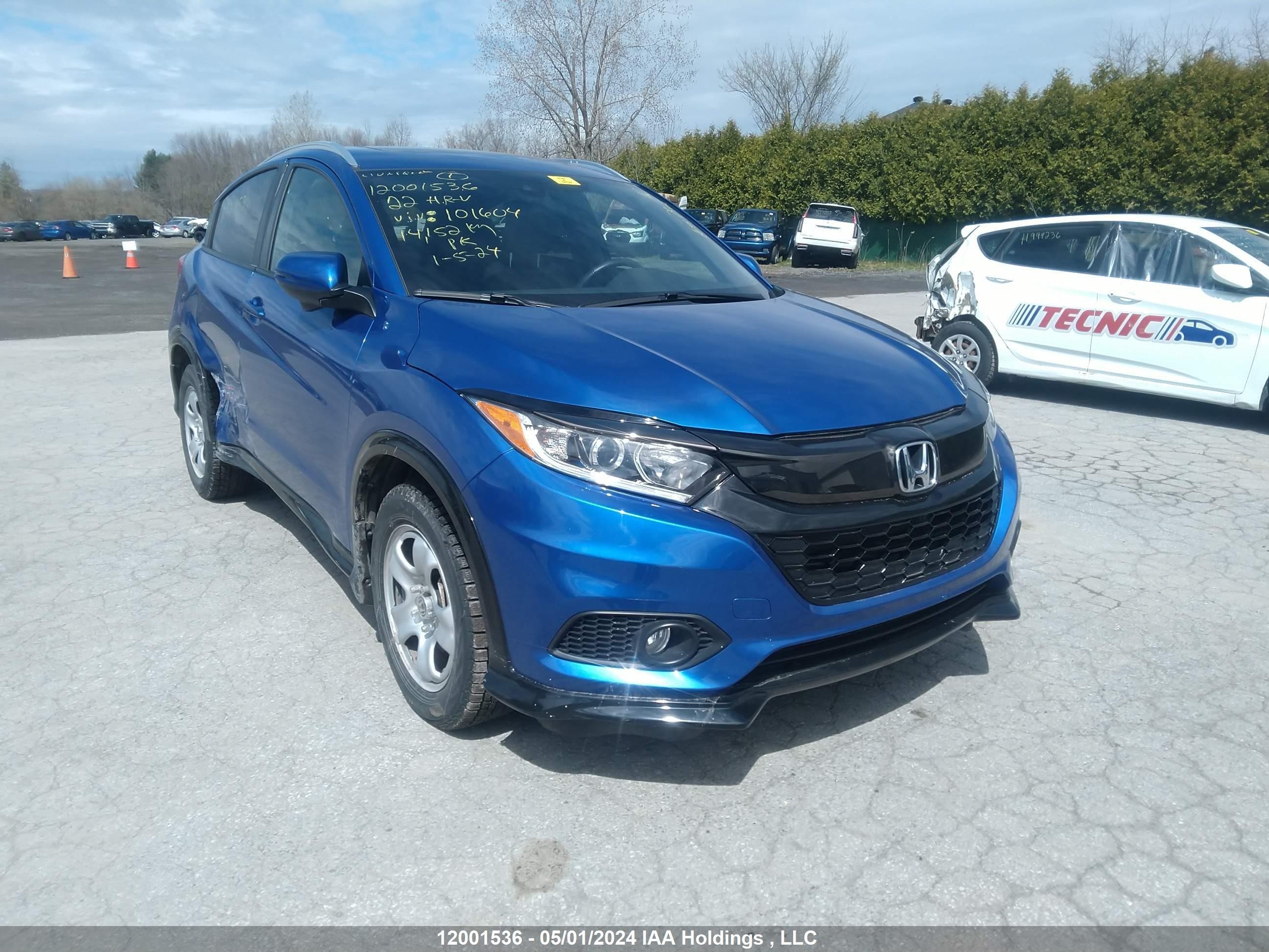 honda hr-v 2022 3czru6h25nm101604