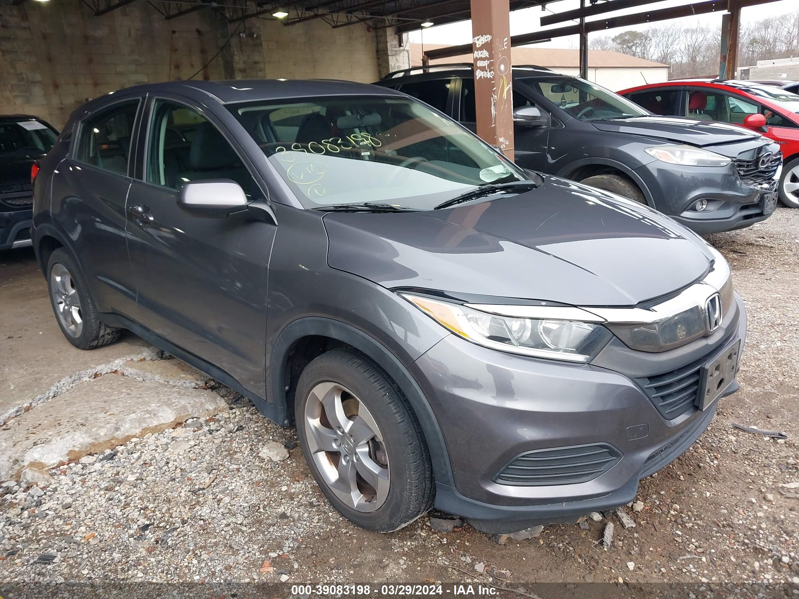 honda hr-v 2019 3czru6h36kg708212