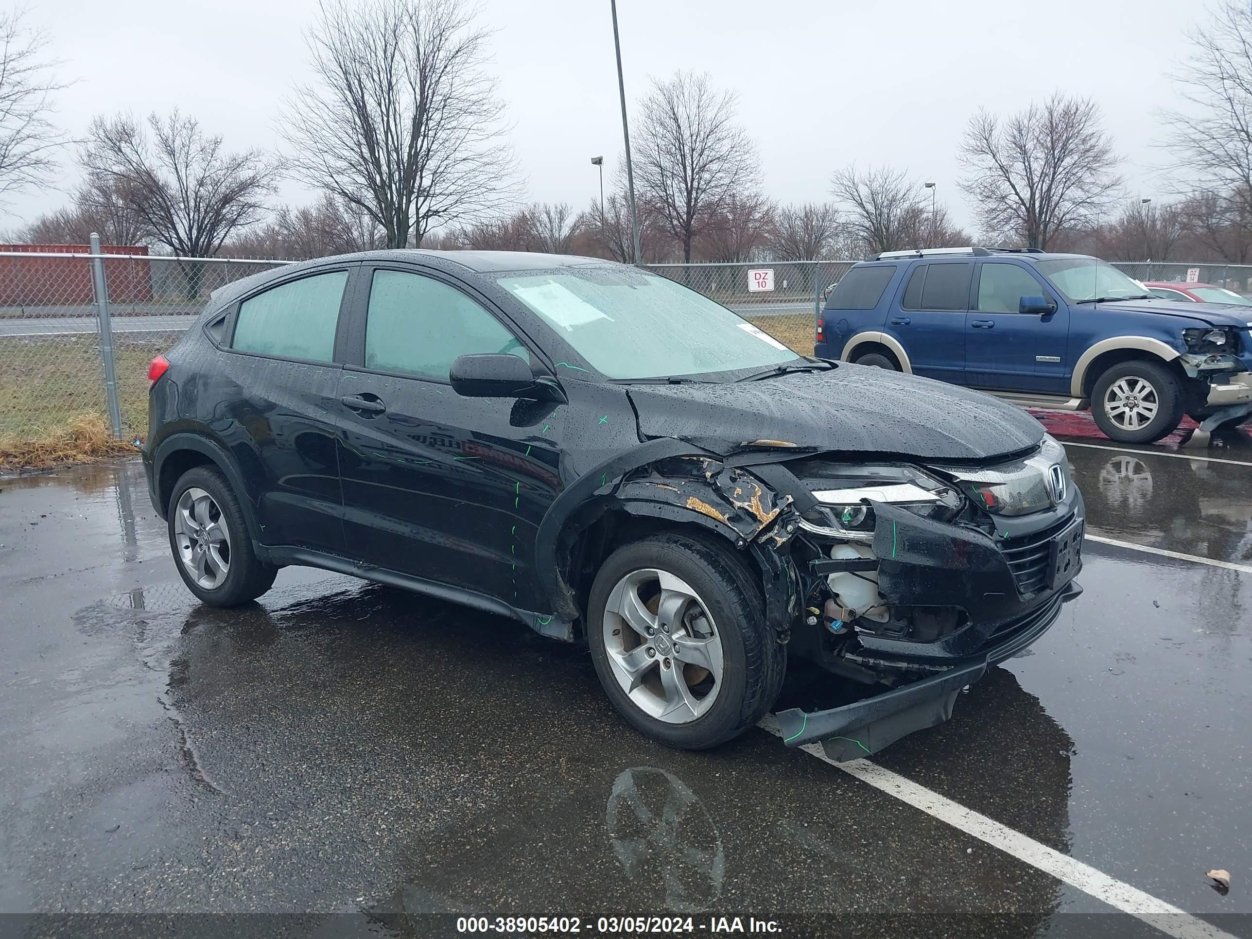 honda hr-v 2019 3czru6h36kg721686