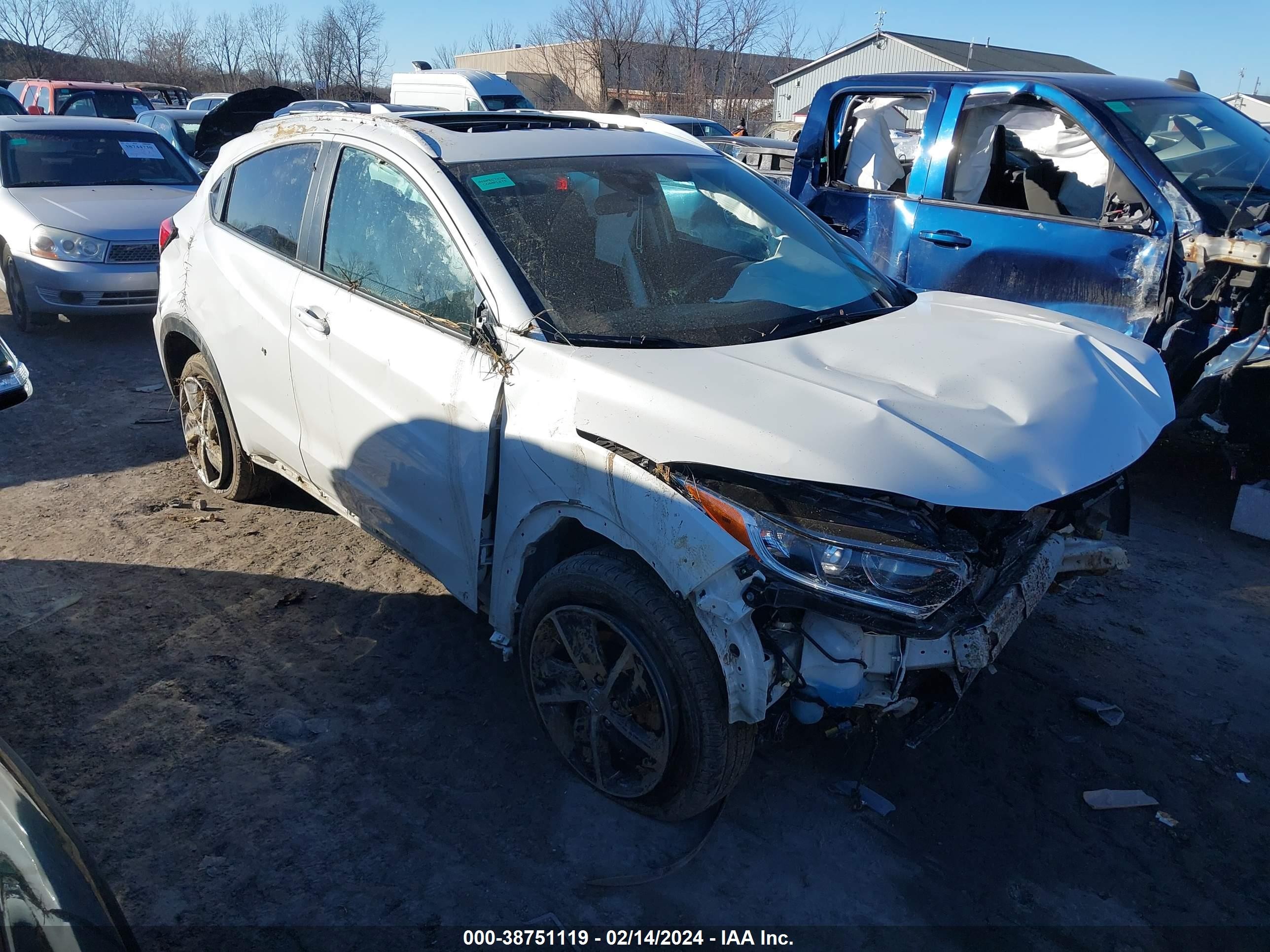 honda hr-v 2021 3czru6h54mm716976