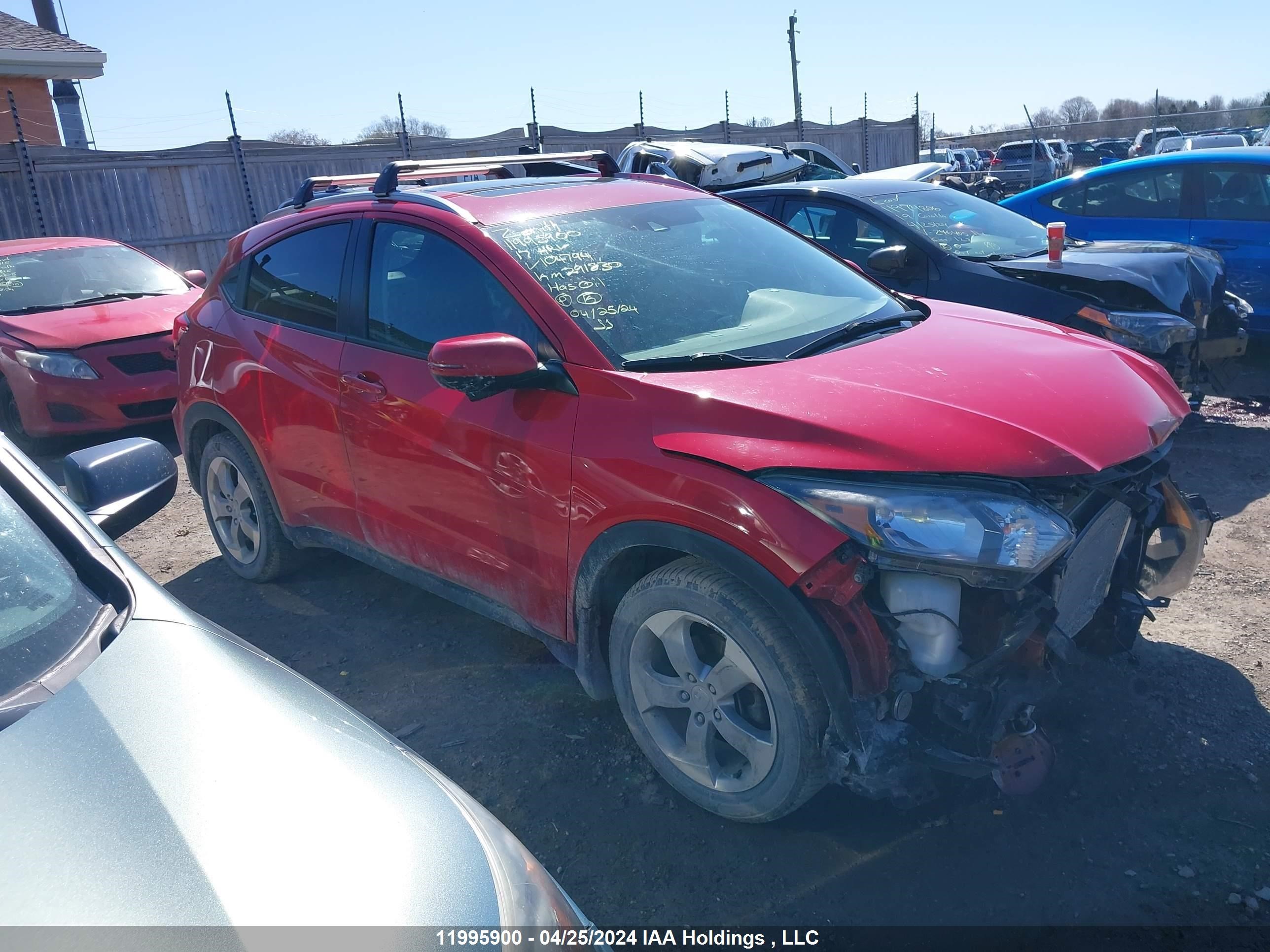 honda hr-v 2017 3czru6h77hm104794