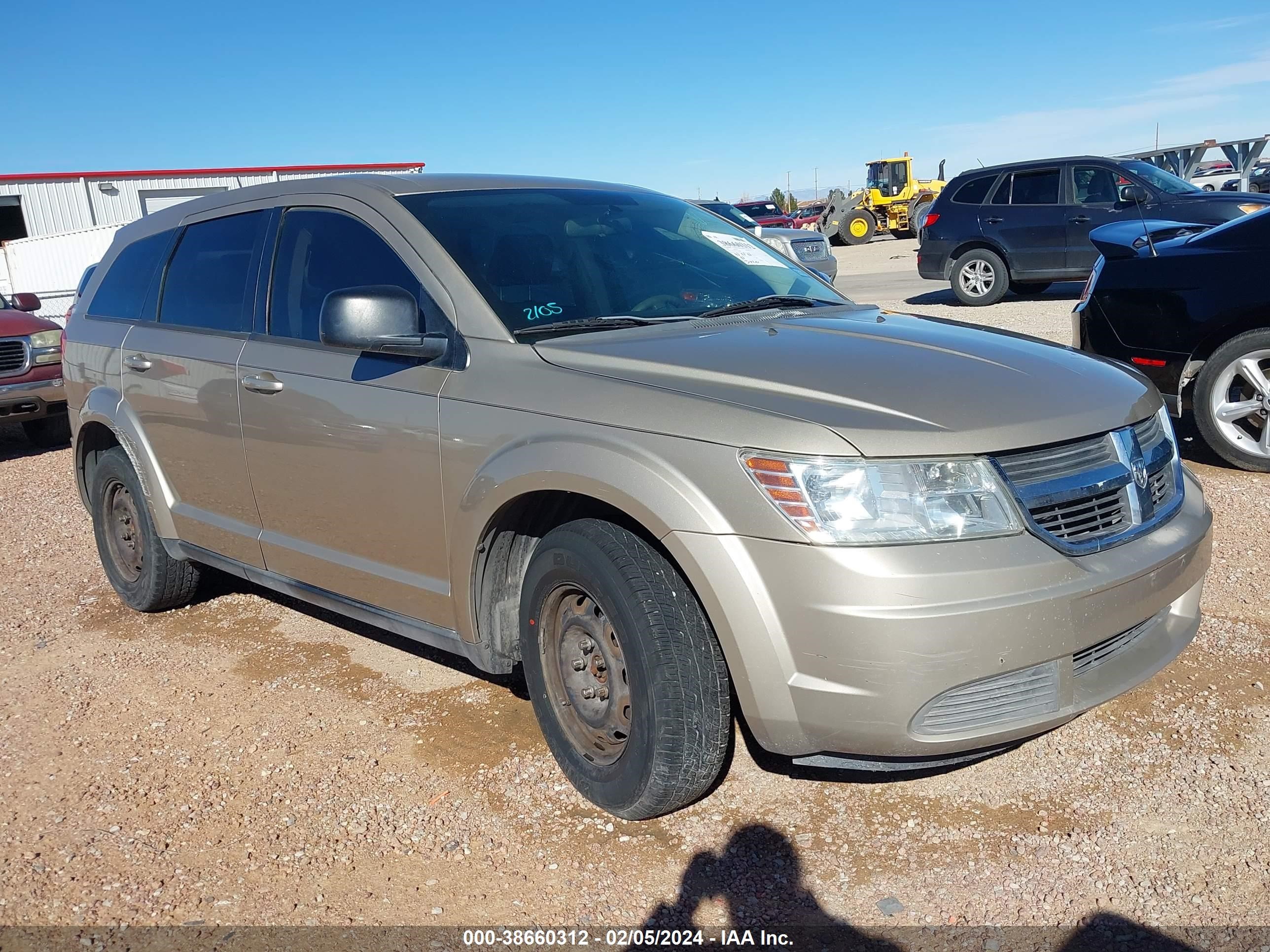 dodge journey 2009 3d4gg47b29t582209