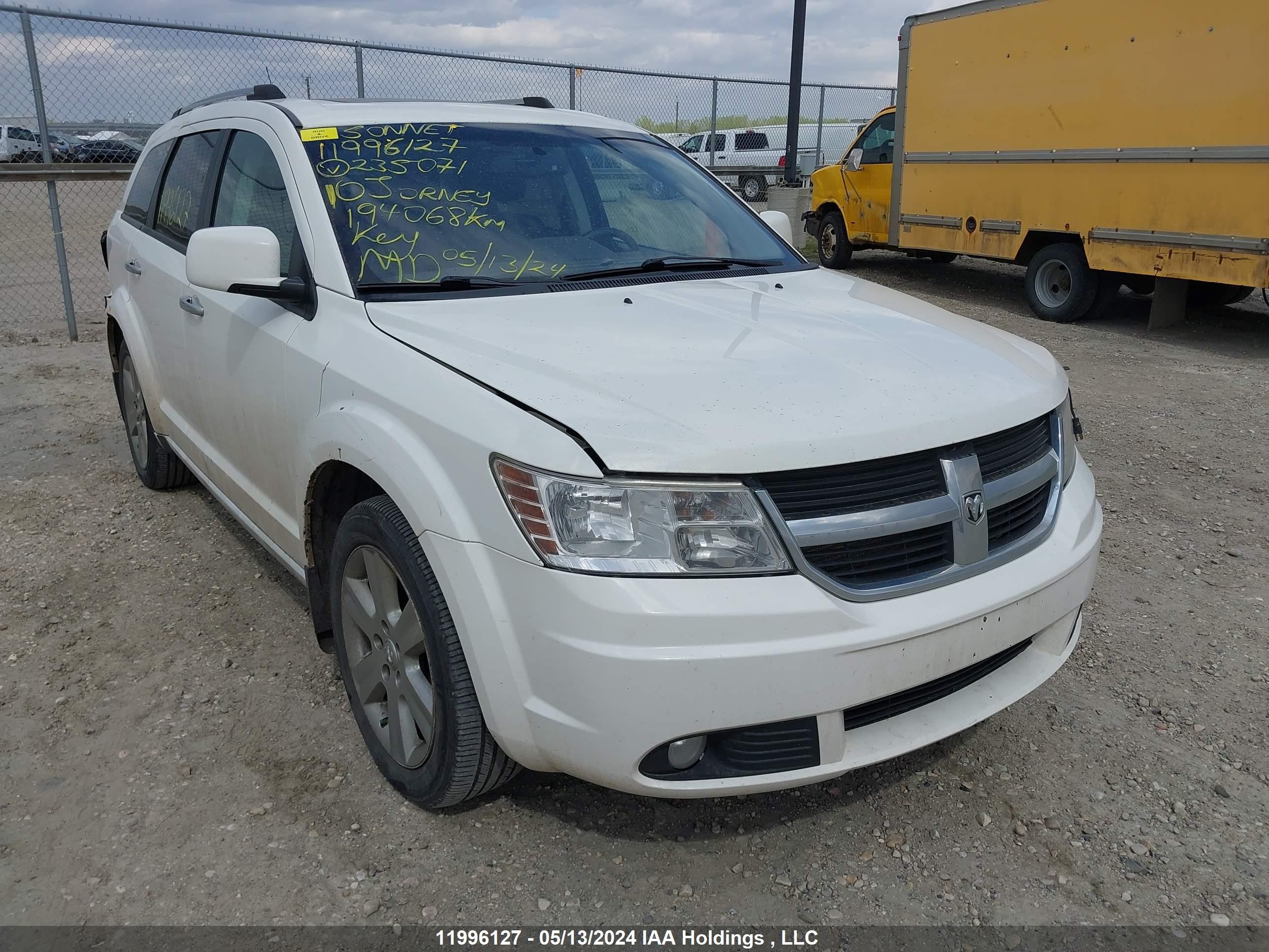 dodge journey 2010 3d4ph6fv6at235071