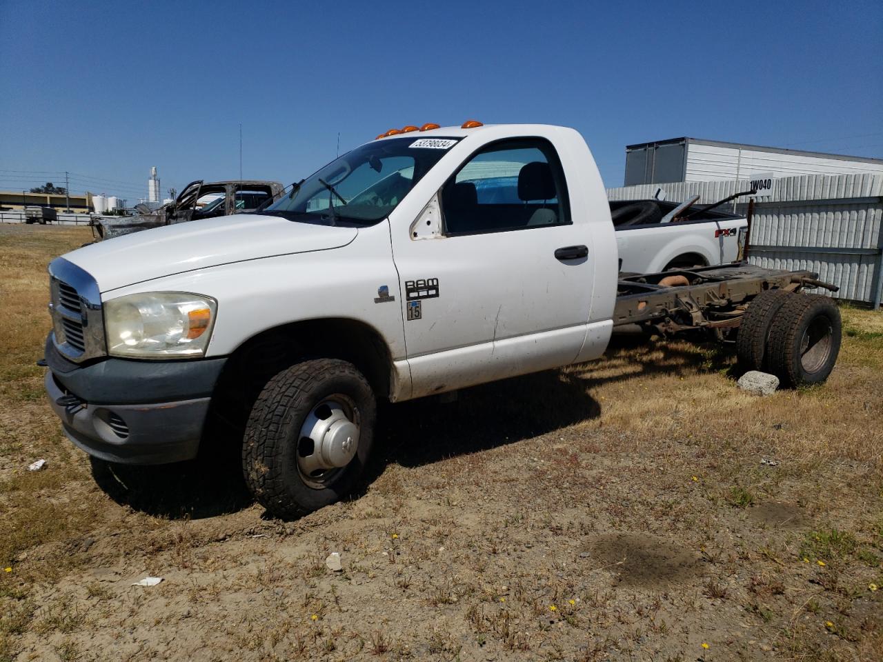 dodge ram 2007 3d6wg46a07g764492