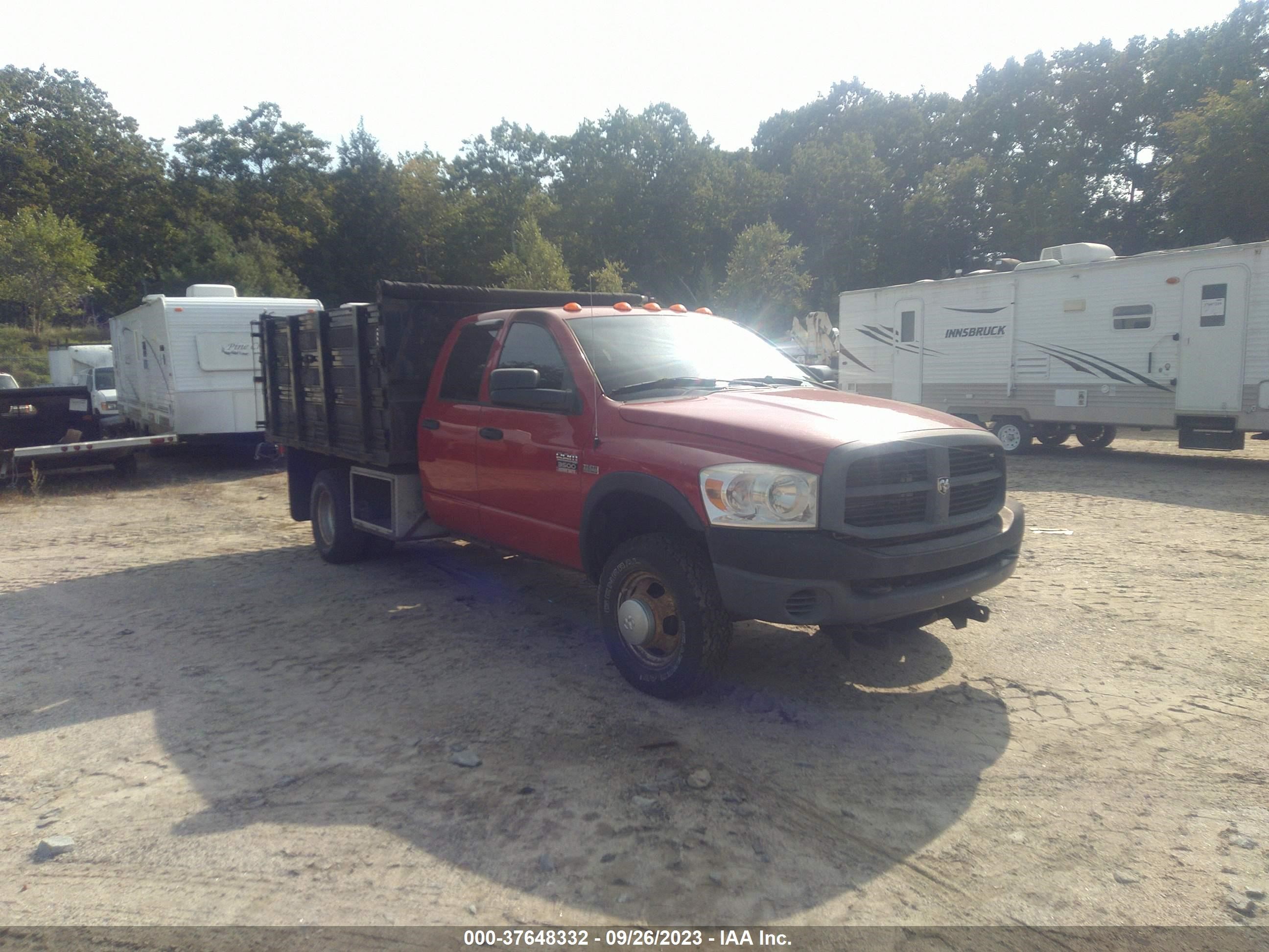 dodge ram 2007 3d6wh48d97g708409