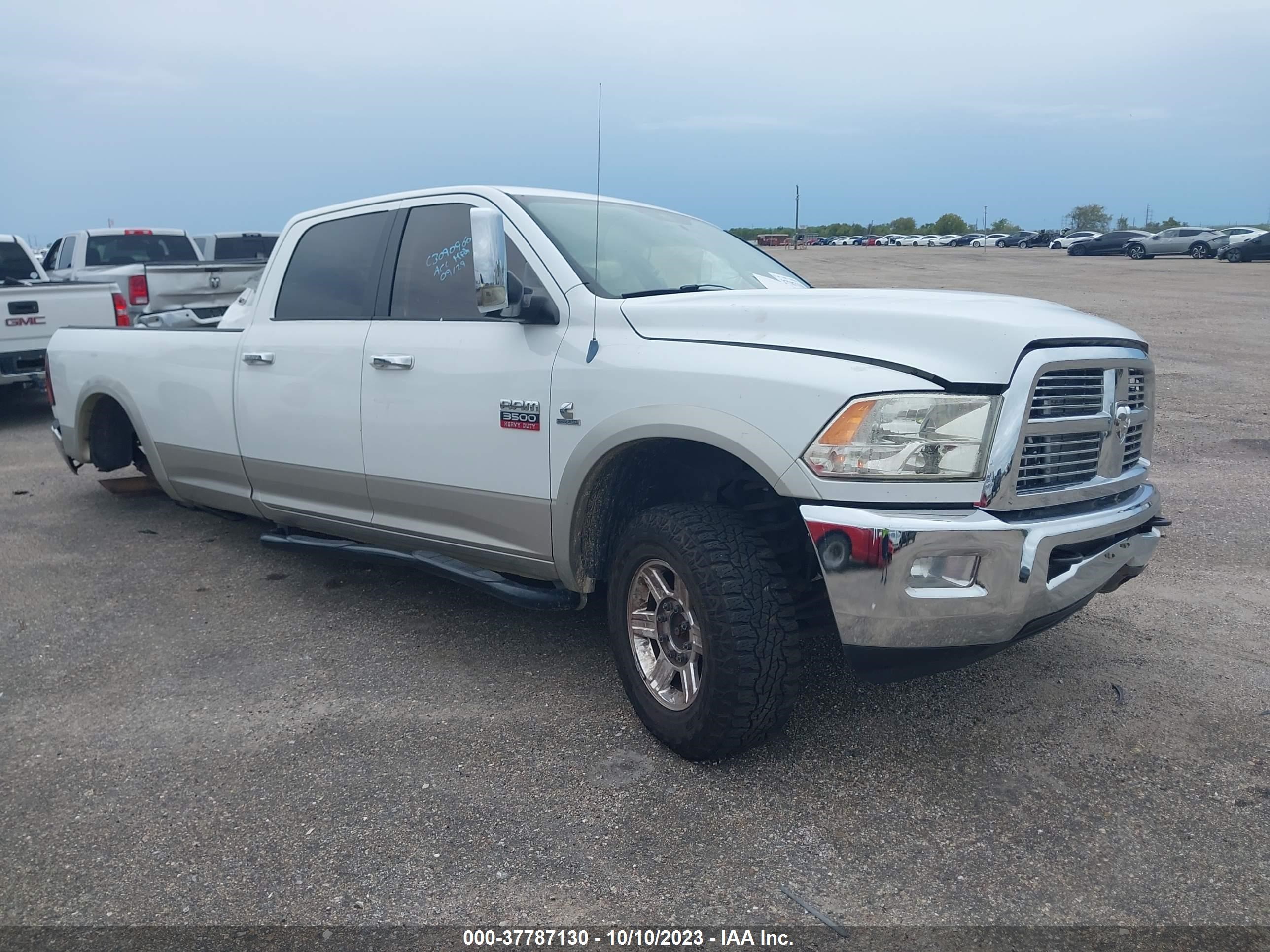 dodge ram 2010 3d73y3cl6ag165180