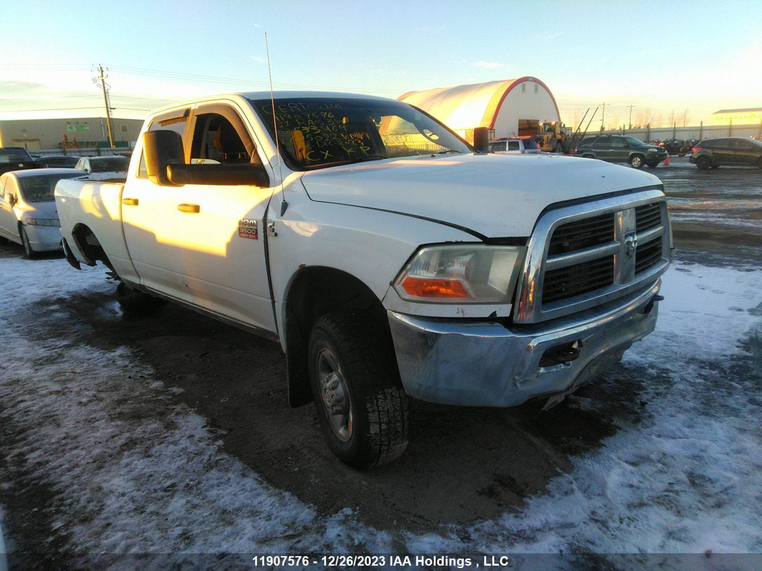 dodge ram 2011 3d73y3cl7bg533464