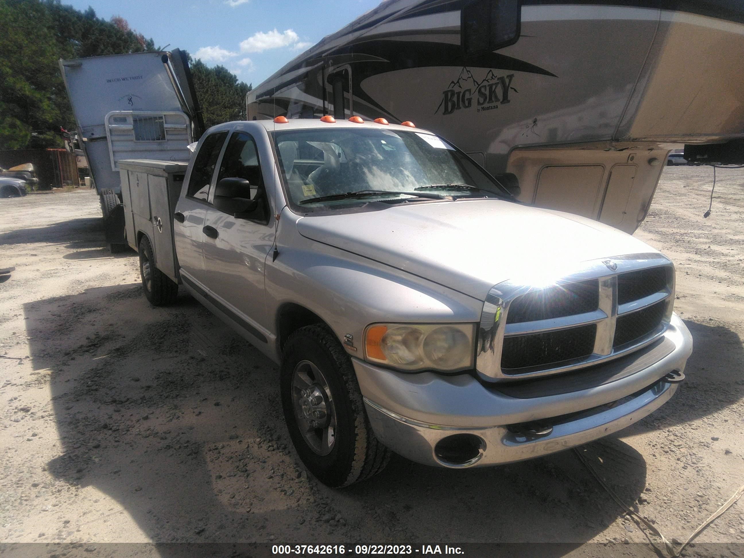 dodge ram 2004 3d7ka28cx4g261157