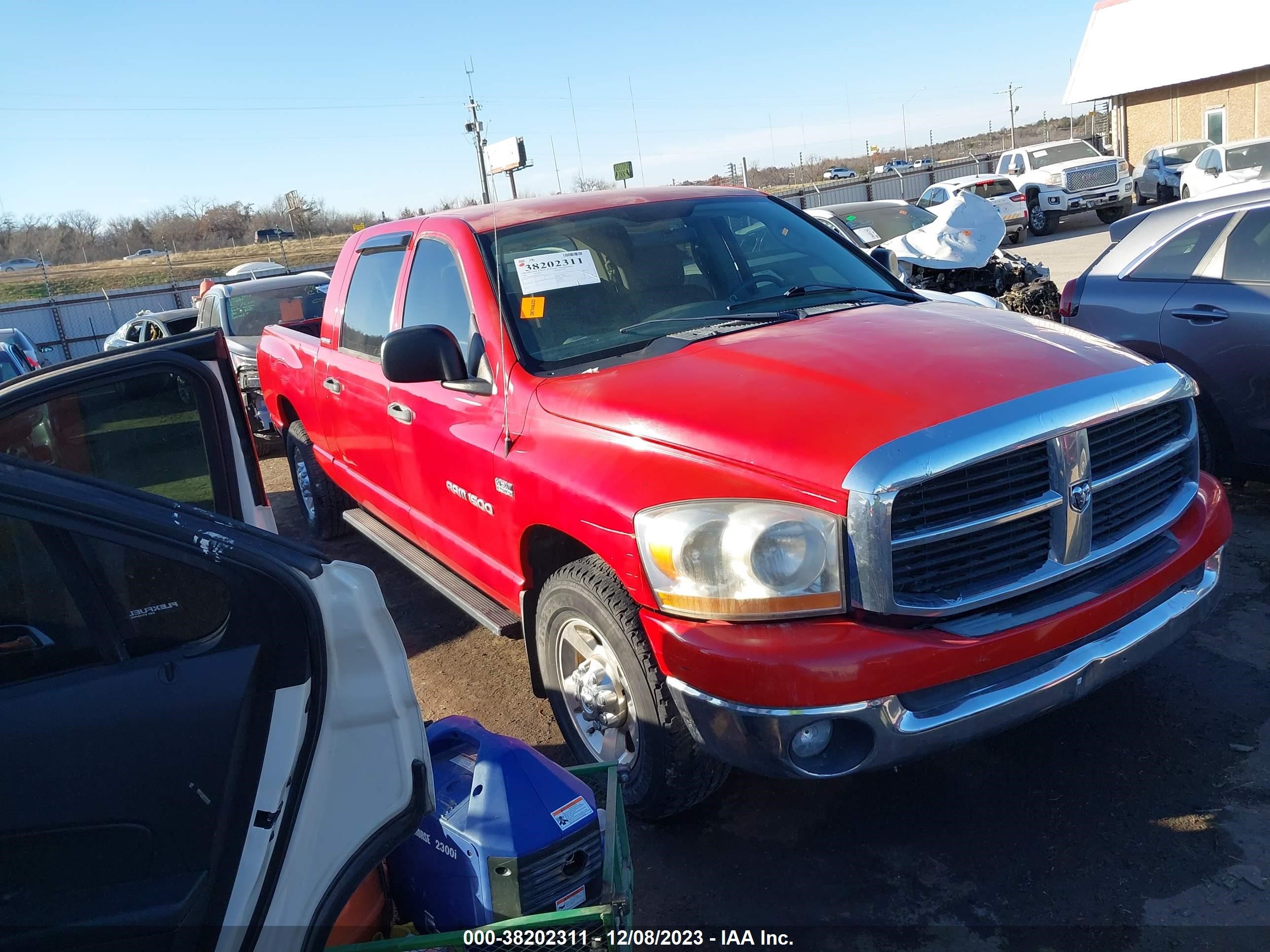 dodge ram 2006 3d7kr19d26g202715