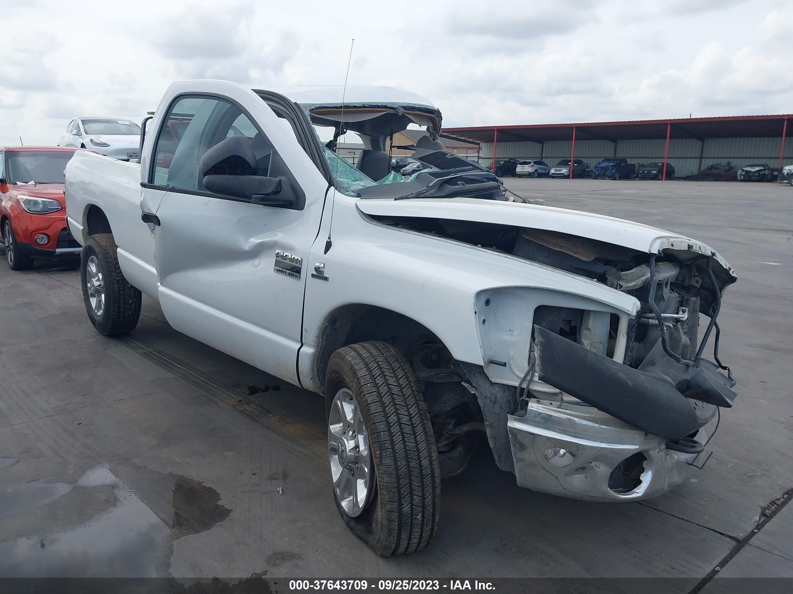 dodge ram 2007 3d7kr26a17g828659