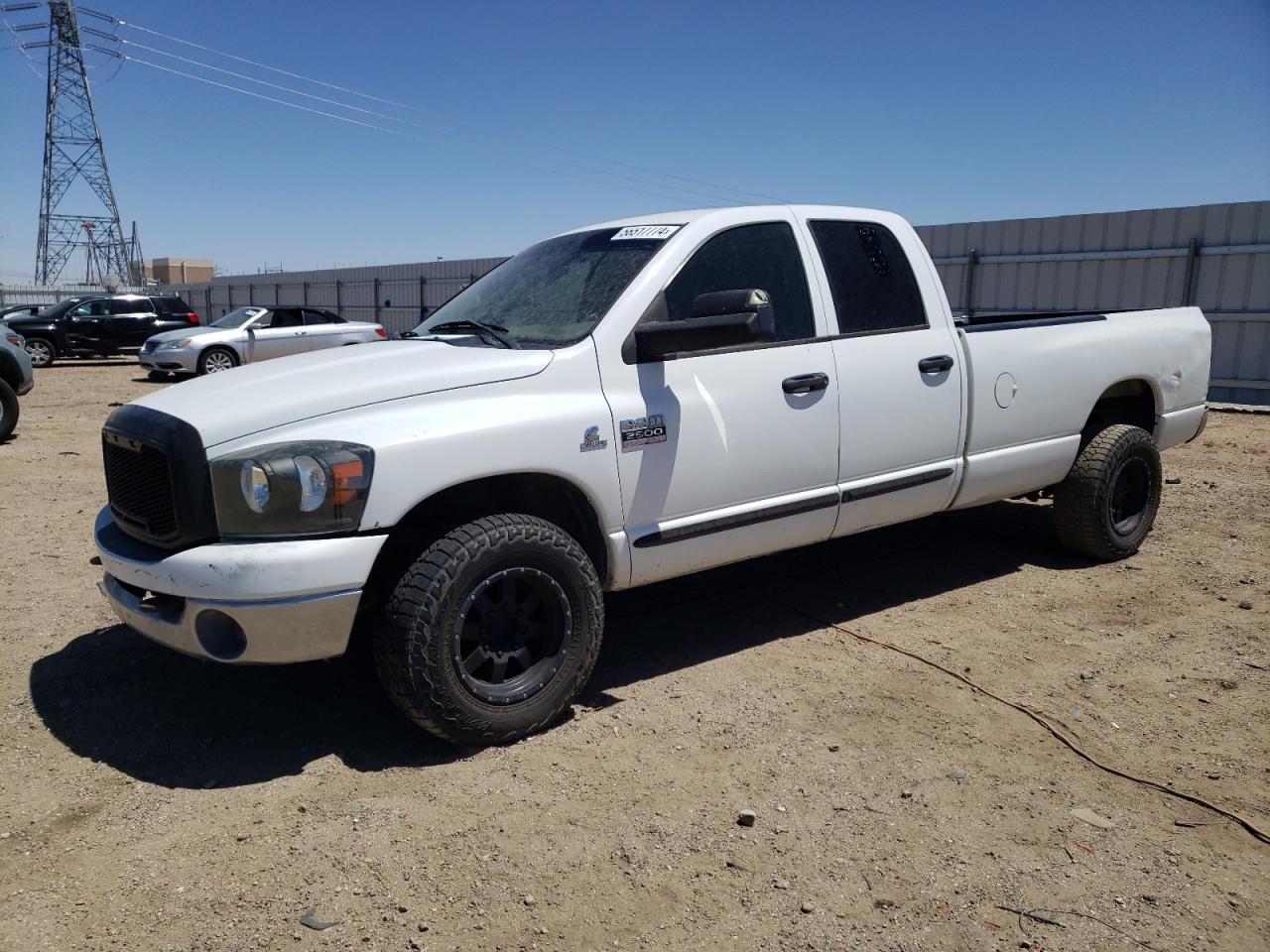 dodge ram 2007 3d7kr28a77g820689