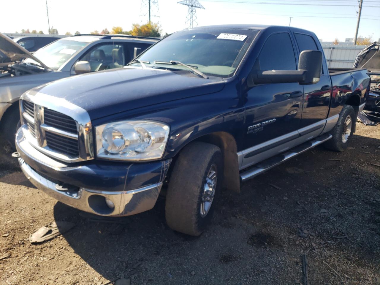 dodge ram 2006 3d7kr28c46g273879