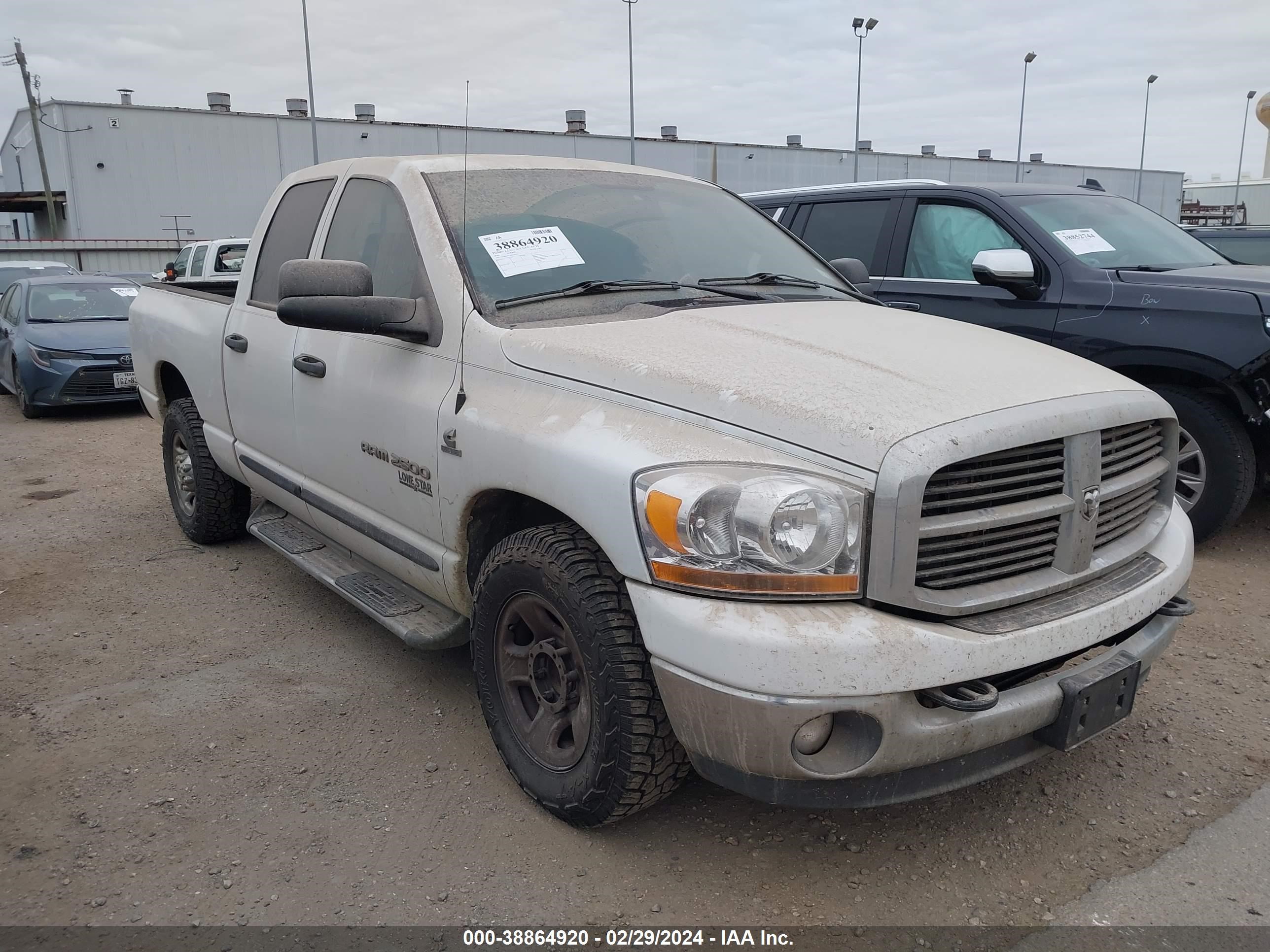 dodge ram 2006 3d7kr28c56g199226