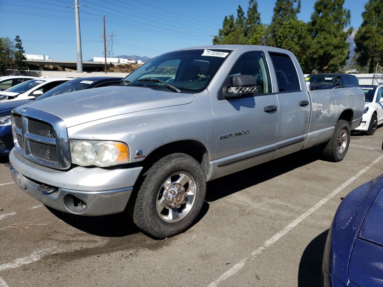 dodge ram 2005 3d7kr28c95g742771