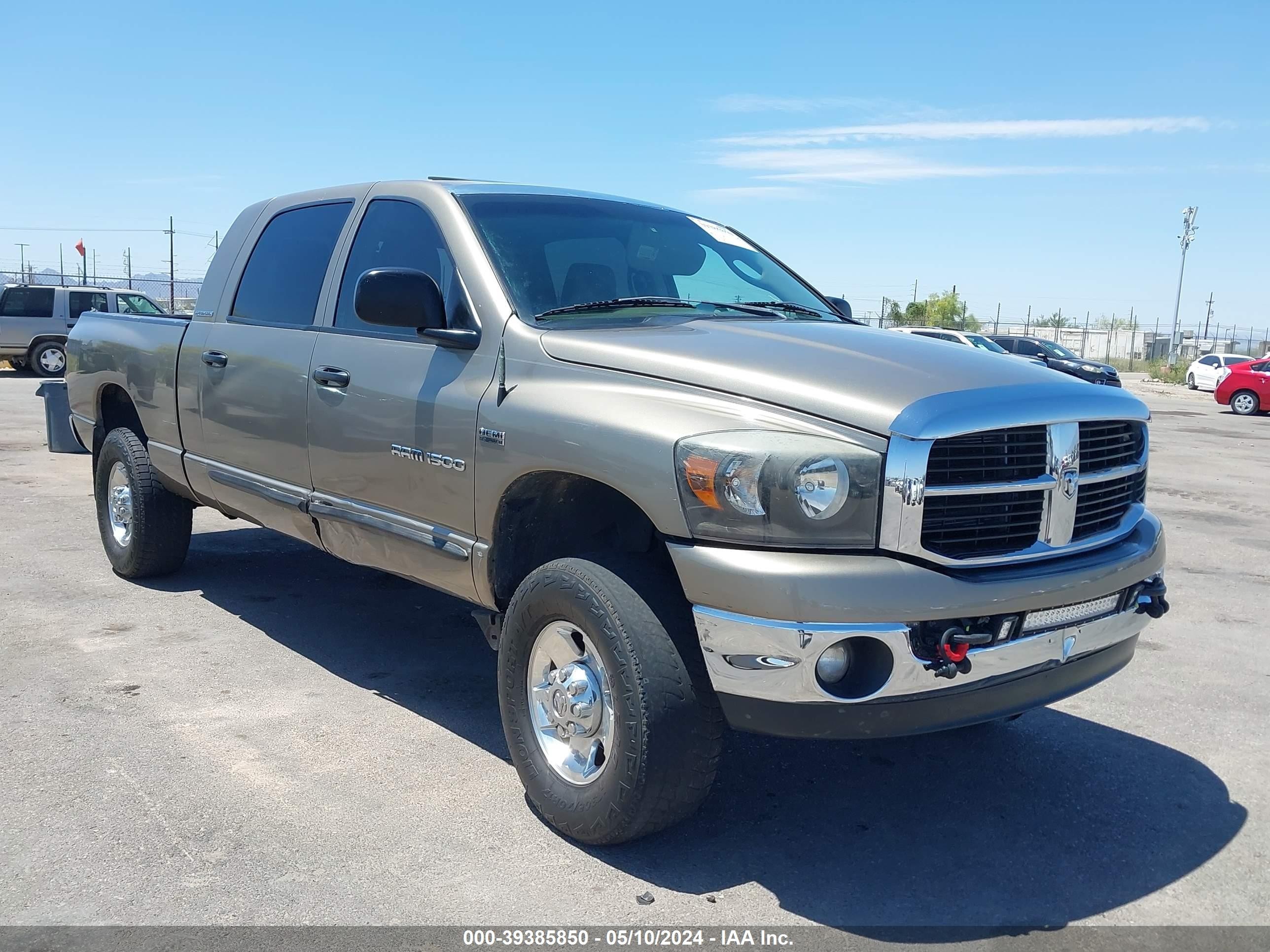 dodge ram 2007 3d7ks19d97g711934