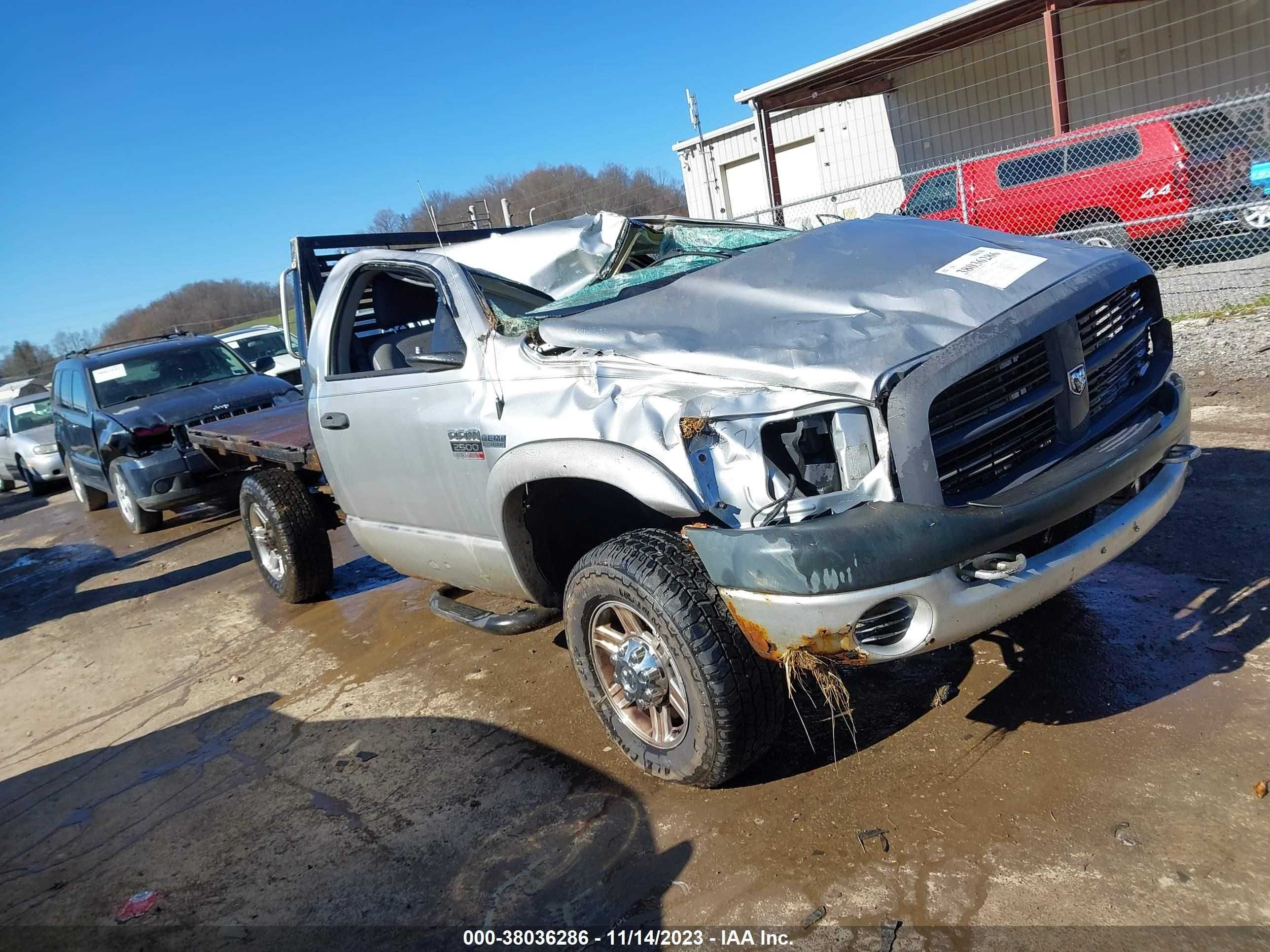 dodge ram 2008 3d7ks26d08g169666