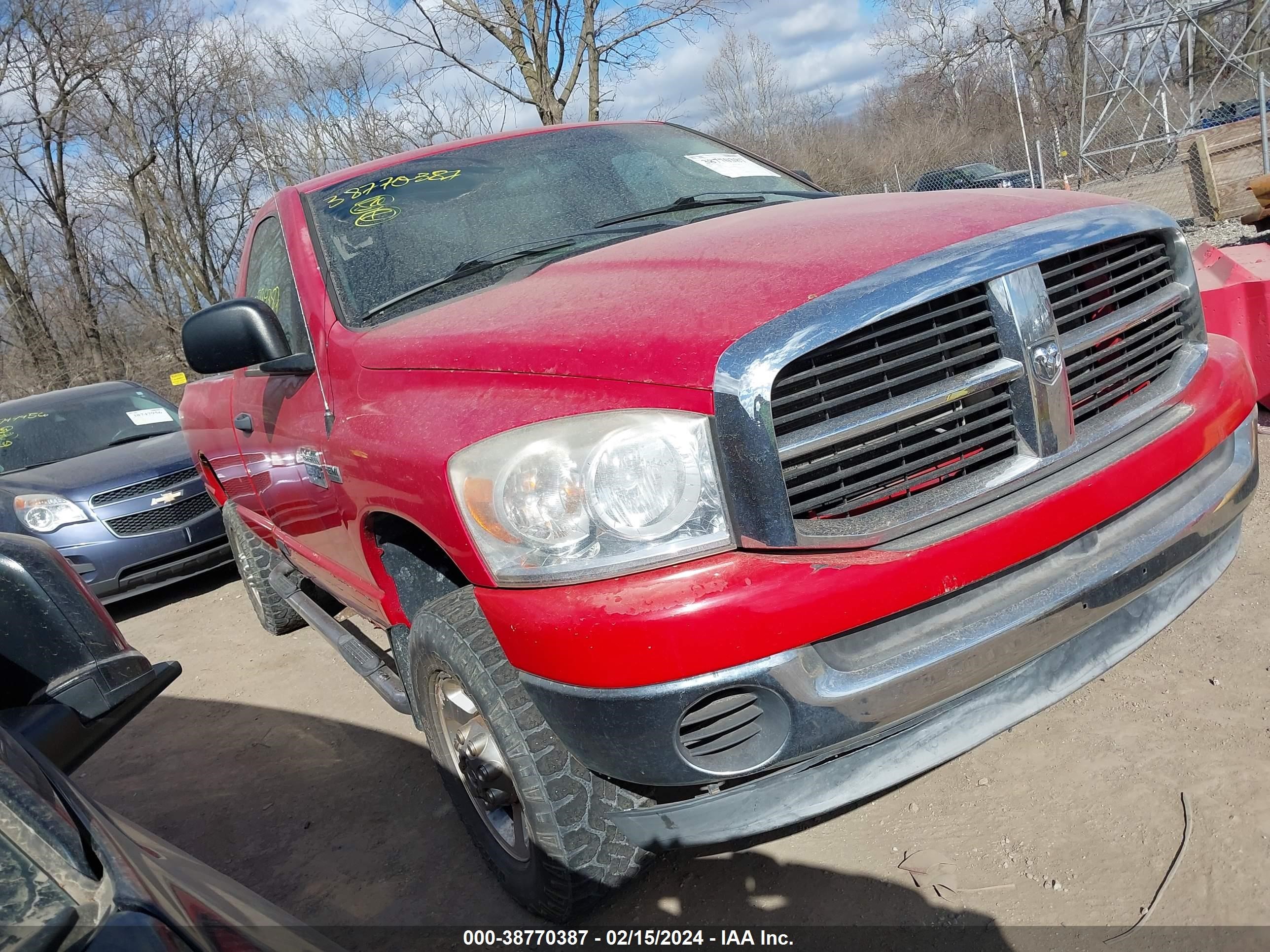 dodge ram 2008 3d7ks26d28g215000