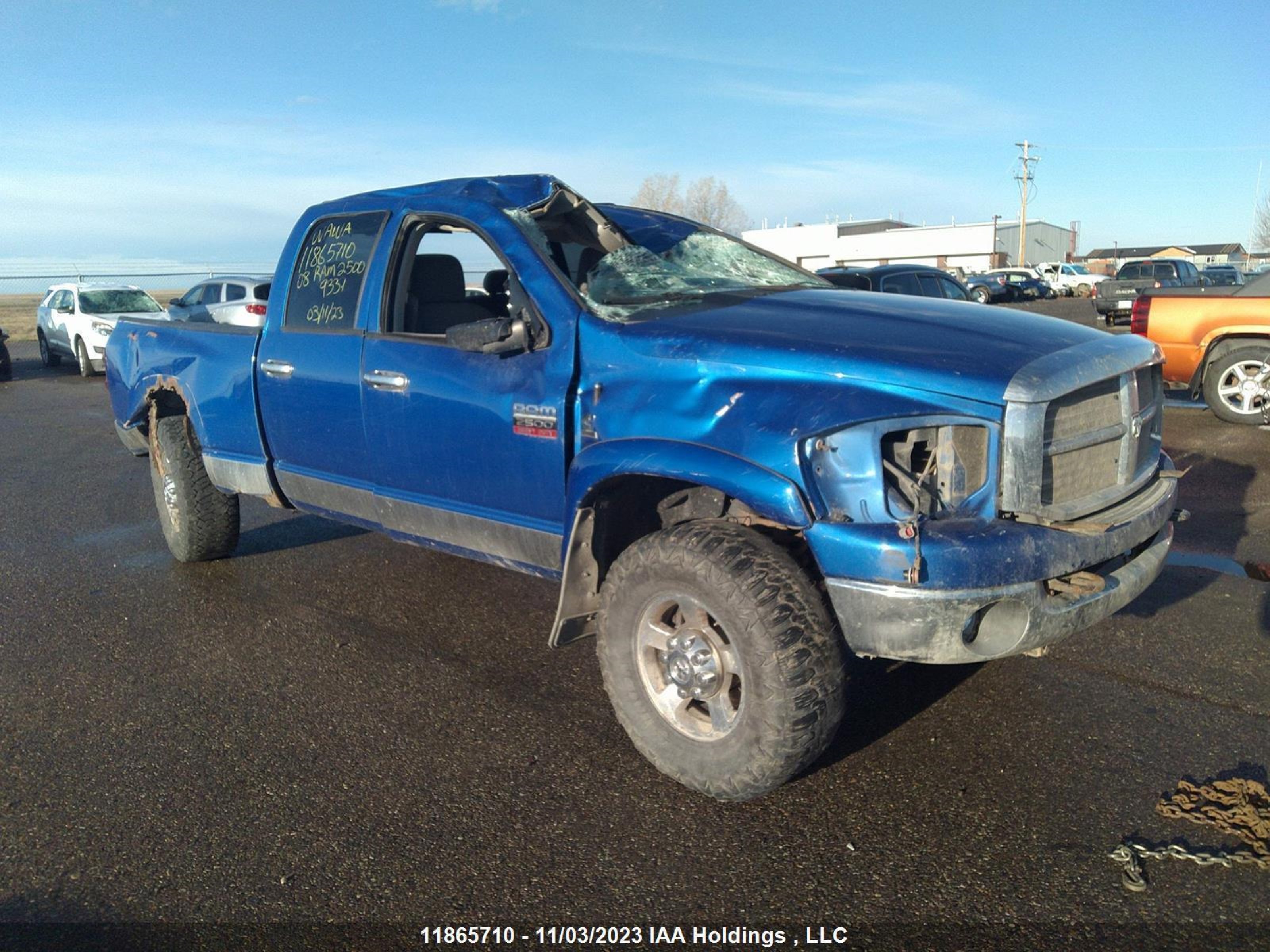 dodge ram 2008 3d7ks28a28g119337