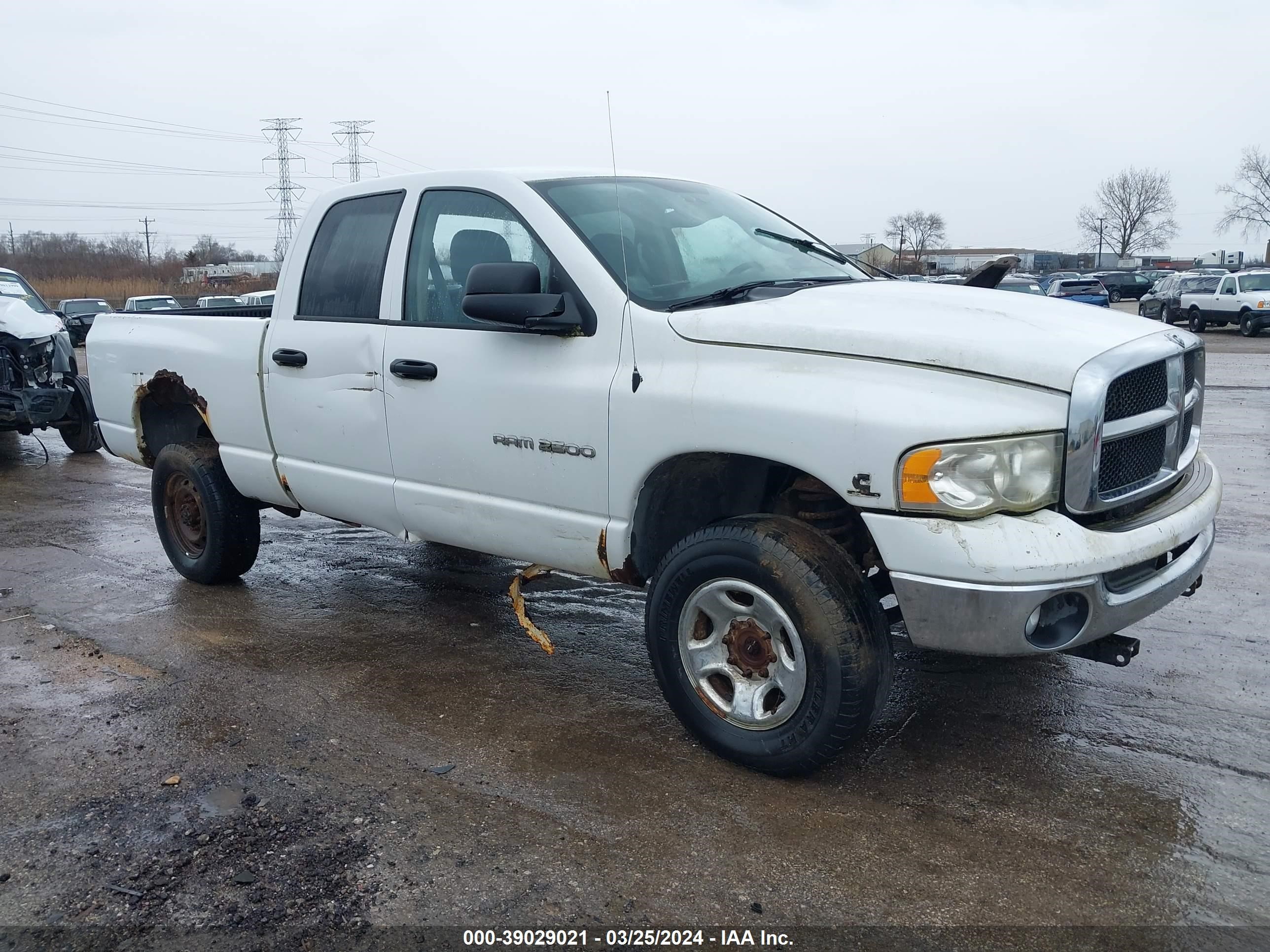 dodge ram 2005 3d7ks28c15g705119