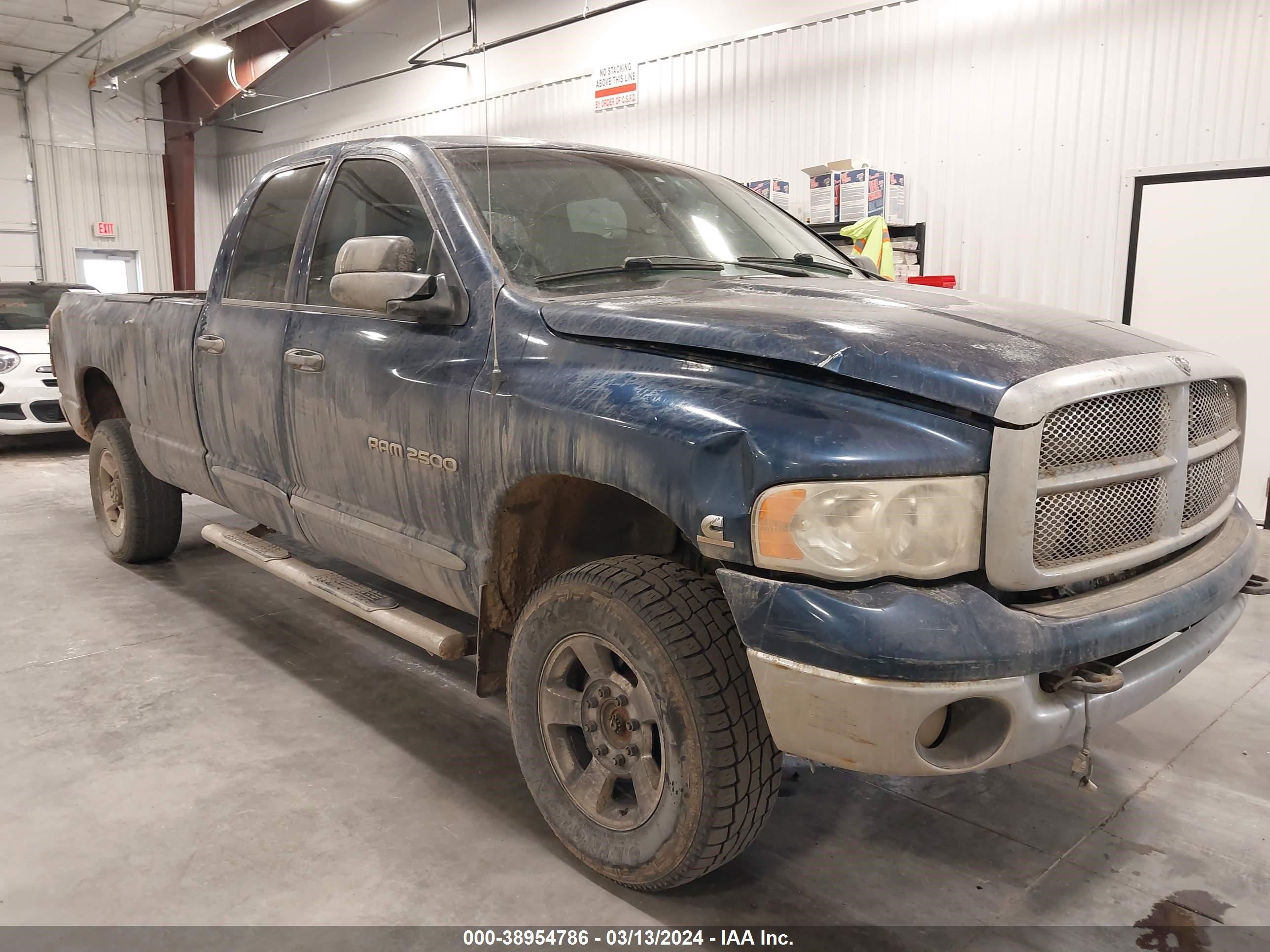 dodge ram 2005 3d7ks28c25g755382